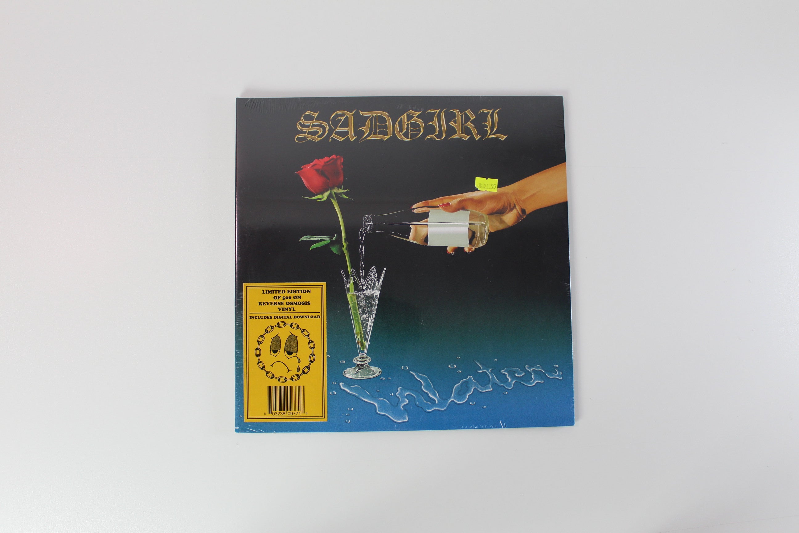 Sadgirl - Water on Suicide Squeeze – Sealed – Blue Vinyl