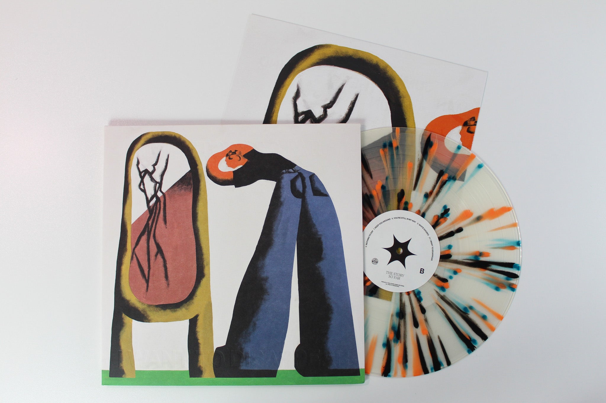 The Story So Far - I Want To Disappear on Pure Noise Records - Splatter Vinyl