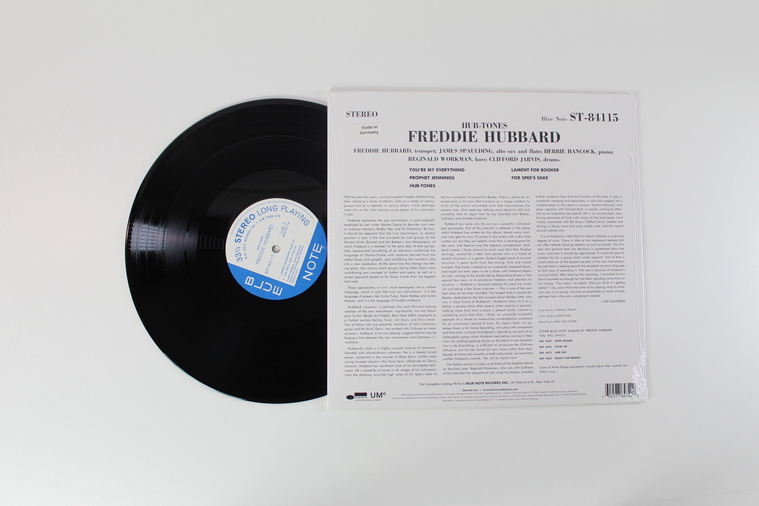 Freddie Hubbard - Hub-Tones on Blue Note – Blue Note 80 Vinyl Reissue Series