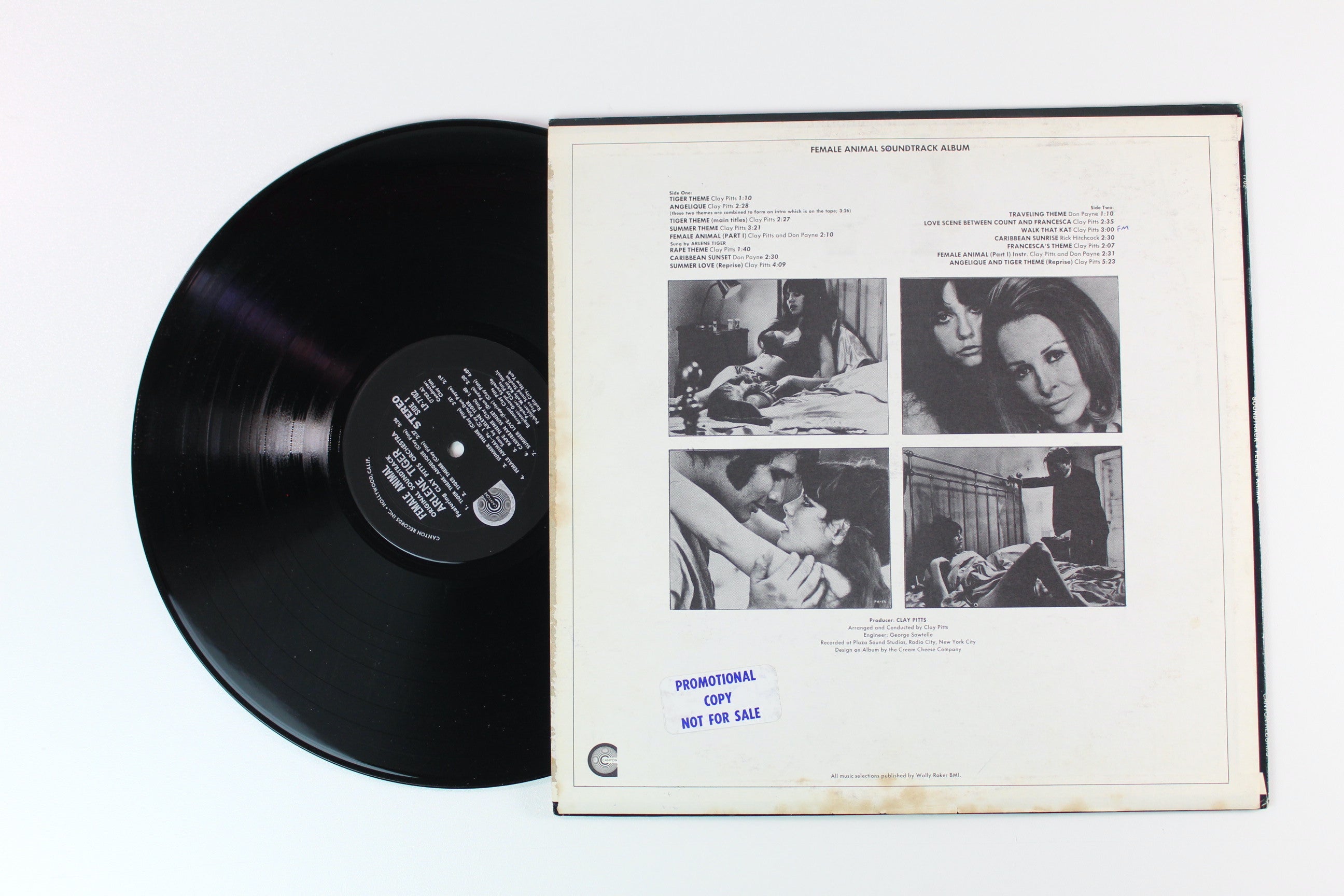 Arlene Tiger - Female Animal (The Original Motion Picture Soundtrack) on Canyon Records