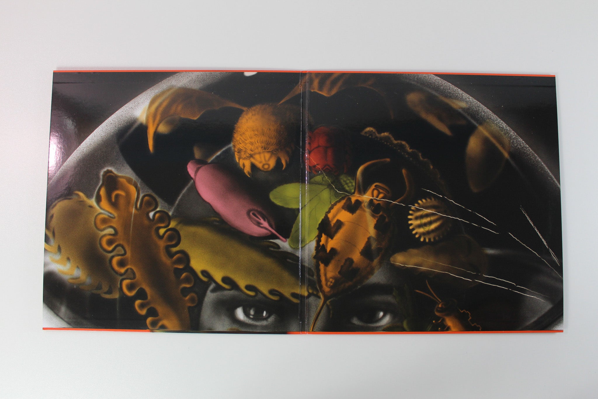 Thee Oh Sees - Face Stabber on Castle Face - Blue Nebula Vinyl