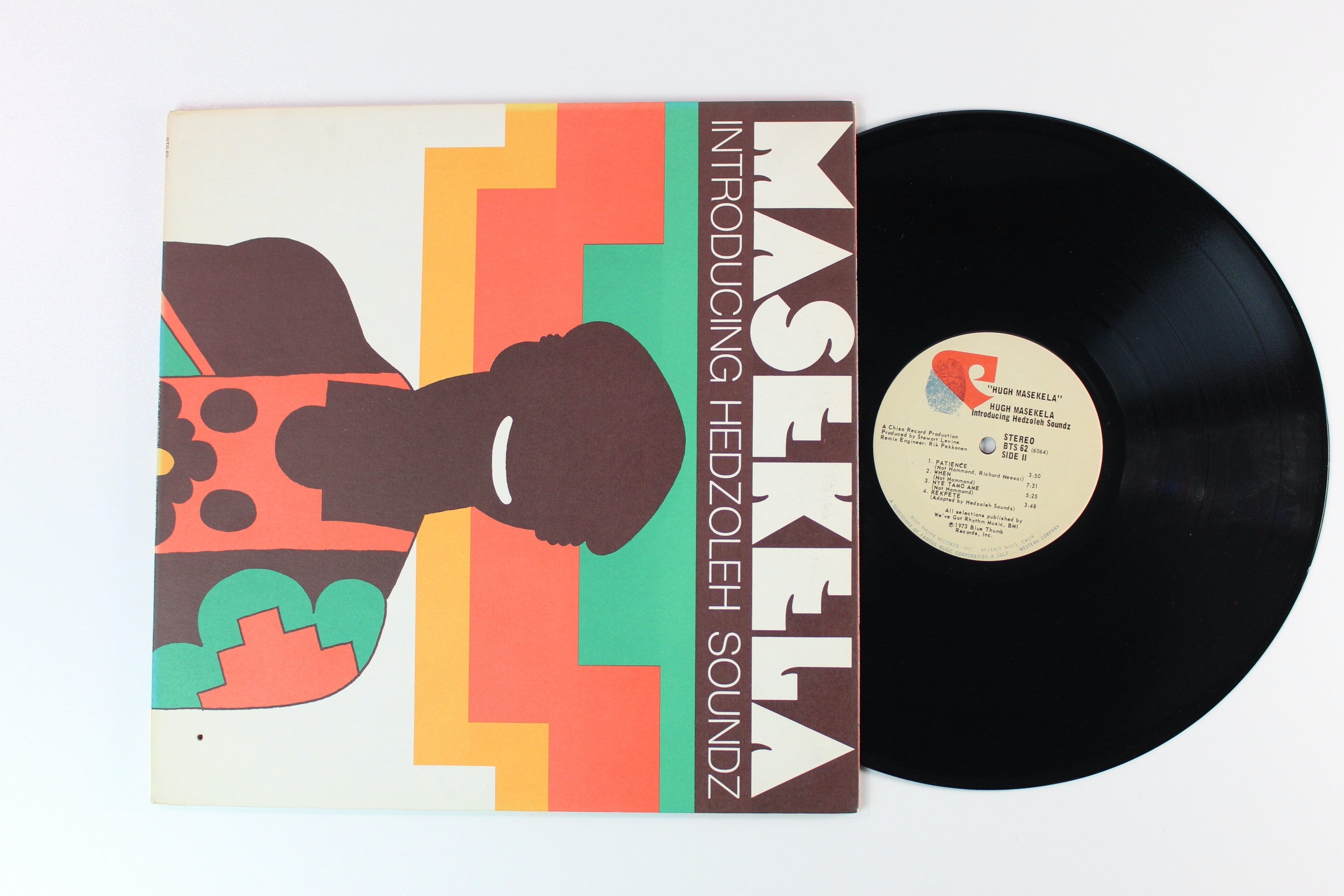 Hugh Masekela - Masekela Introducing Hedzoleh Soundz on Blue Thumb Records