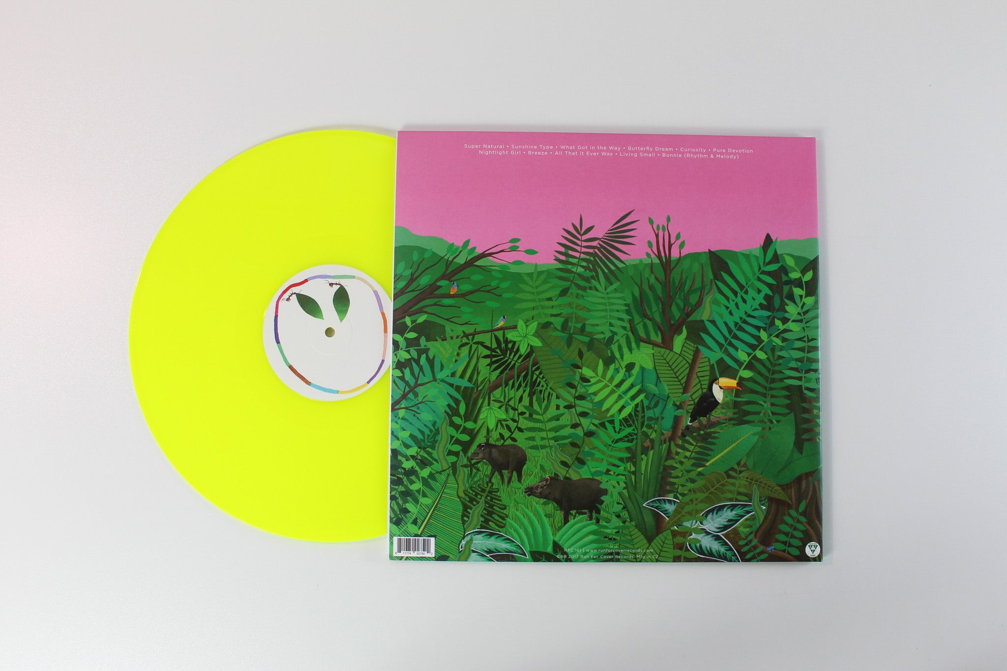 Turnover - Good Nature on Run For Cover Records - Yellow Vinyl