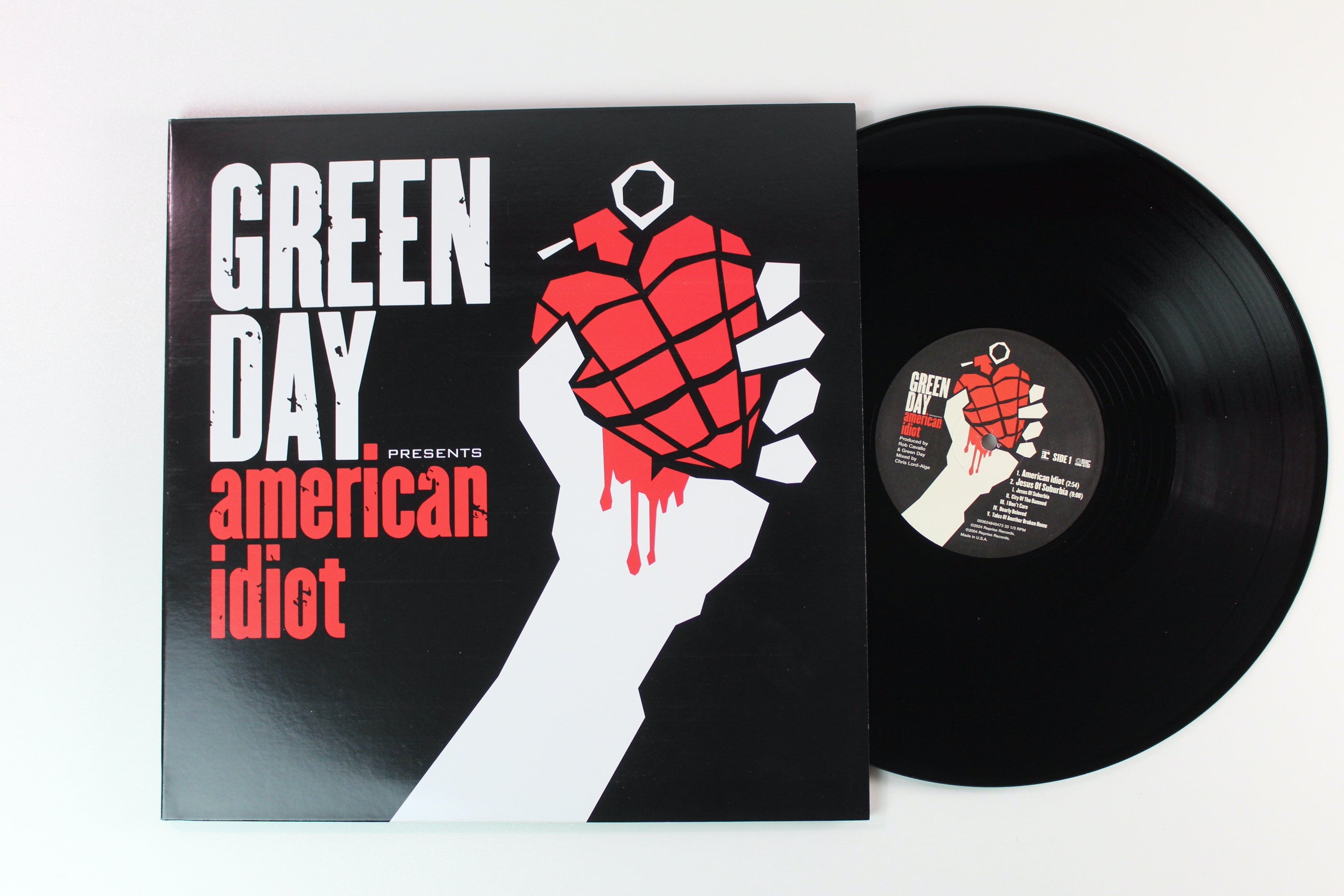 Green Day - American Idiot on Reprise Records Because Sound Matters One-Step Ltd. Numbered Reissue