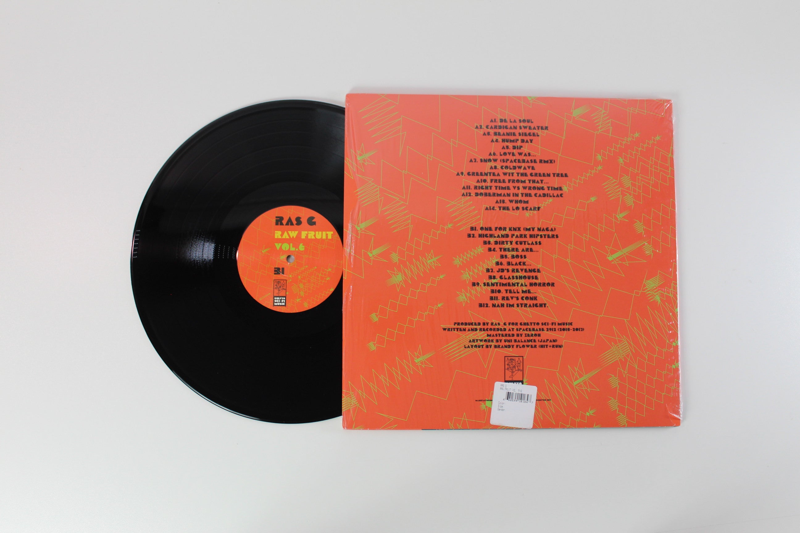 Ras G - Raw Fruit Vol. 5 & 6 on Ghetto Sci-Fi Music
