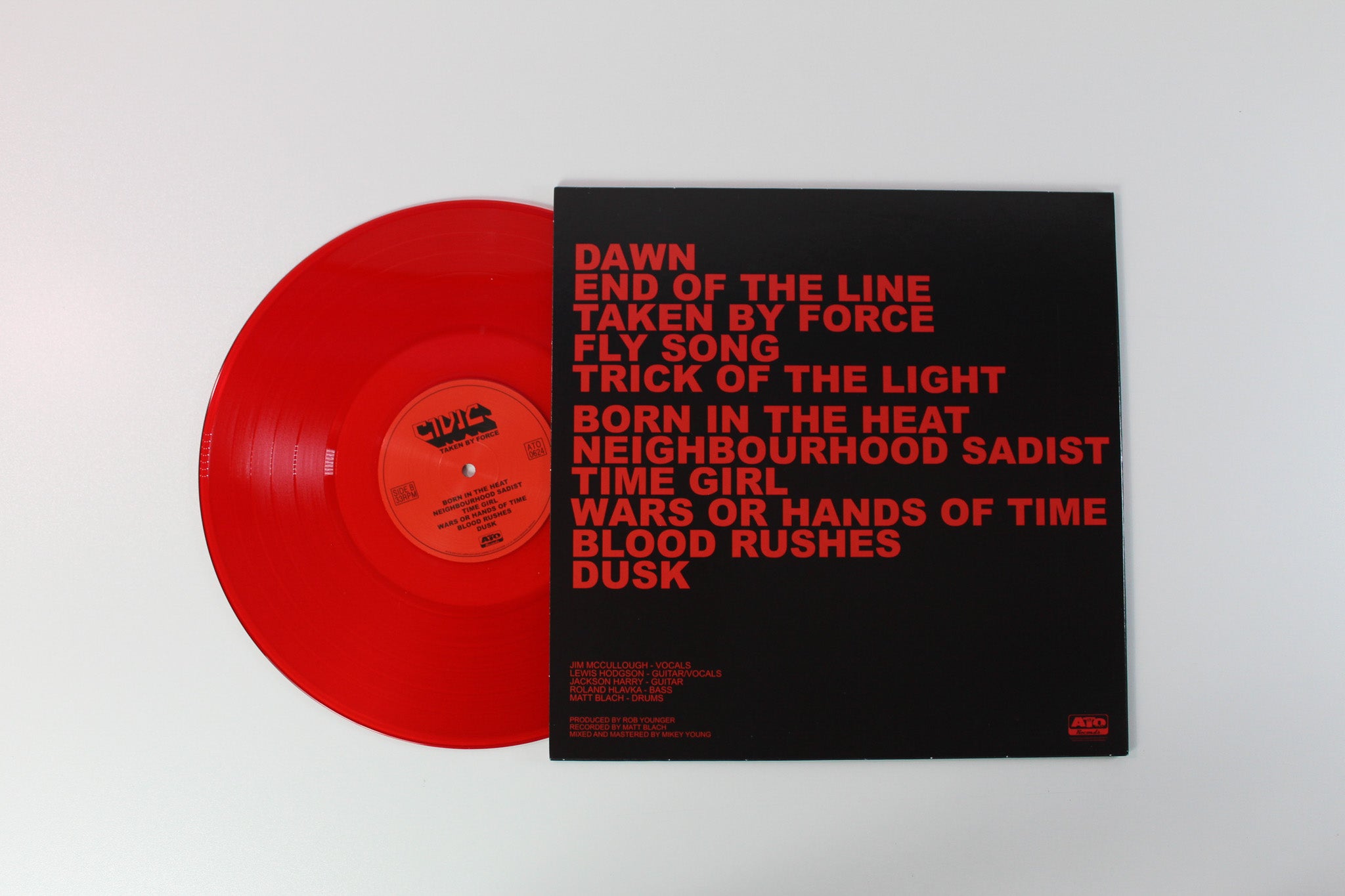 Civic - Taken By Force on ATO Records - Red Vinyl