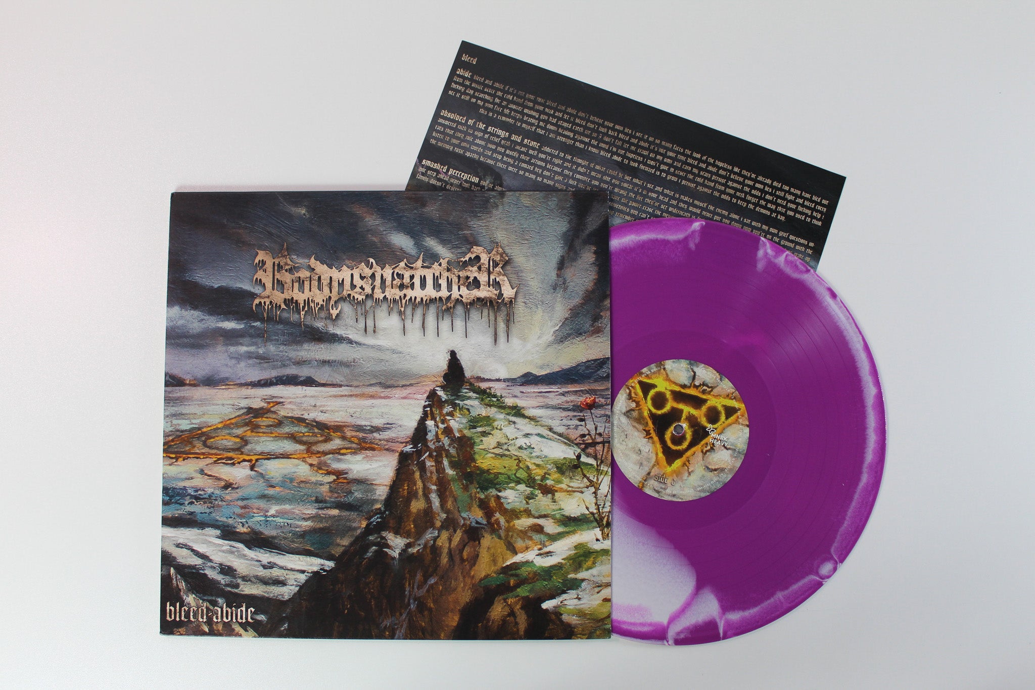 Bodysnatcher - Bleed-Abide on MNRK Heavy - Orchid & Bone Colored Vinyl