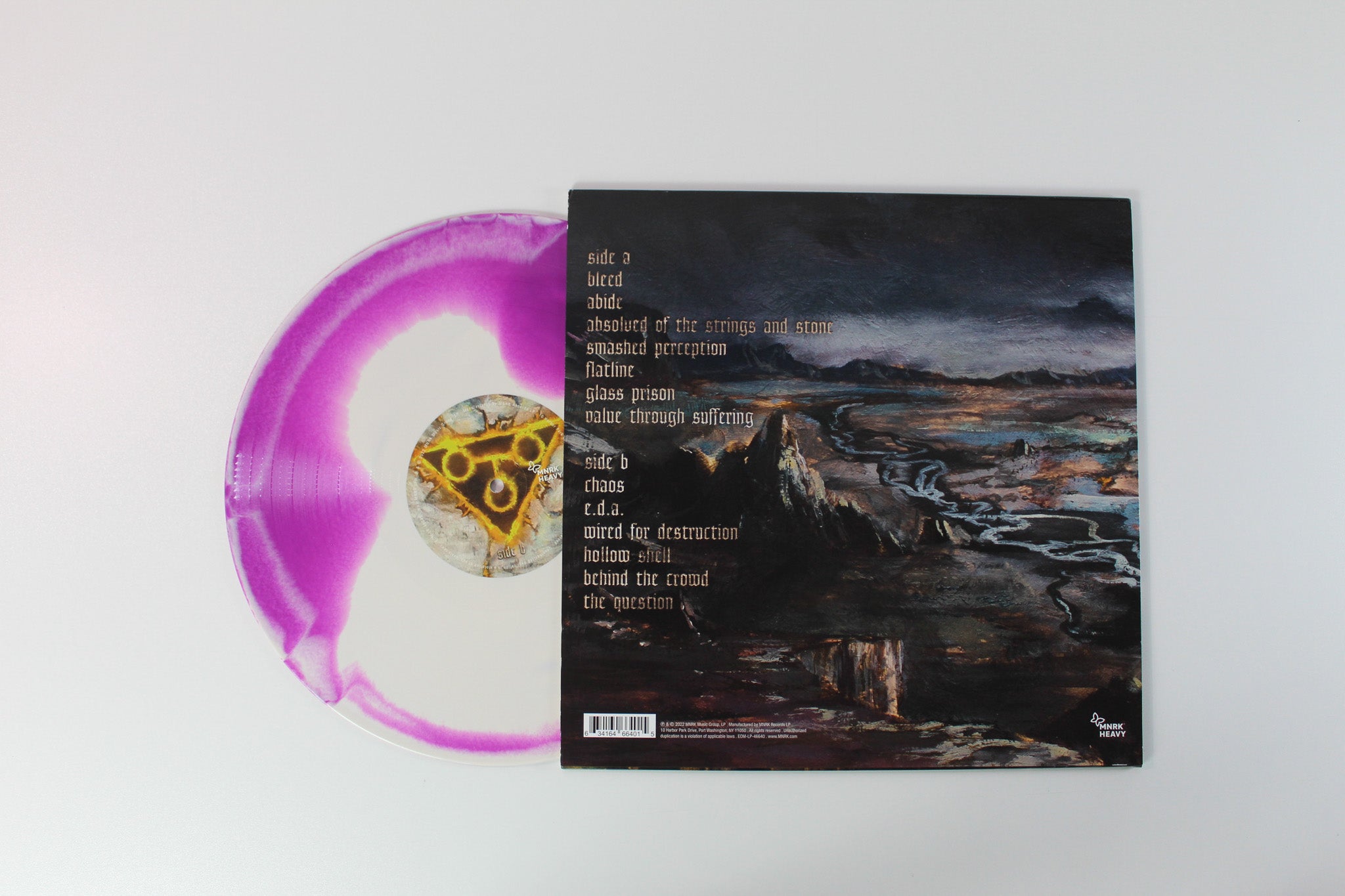 Bodysnatcher - Bleed-Abide on MNRK Heavy - Orchid & Bone Colored Vinyl