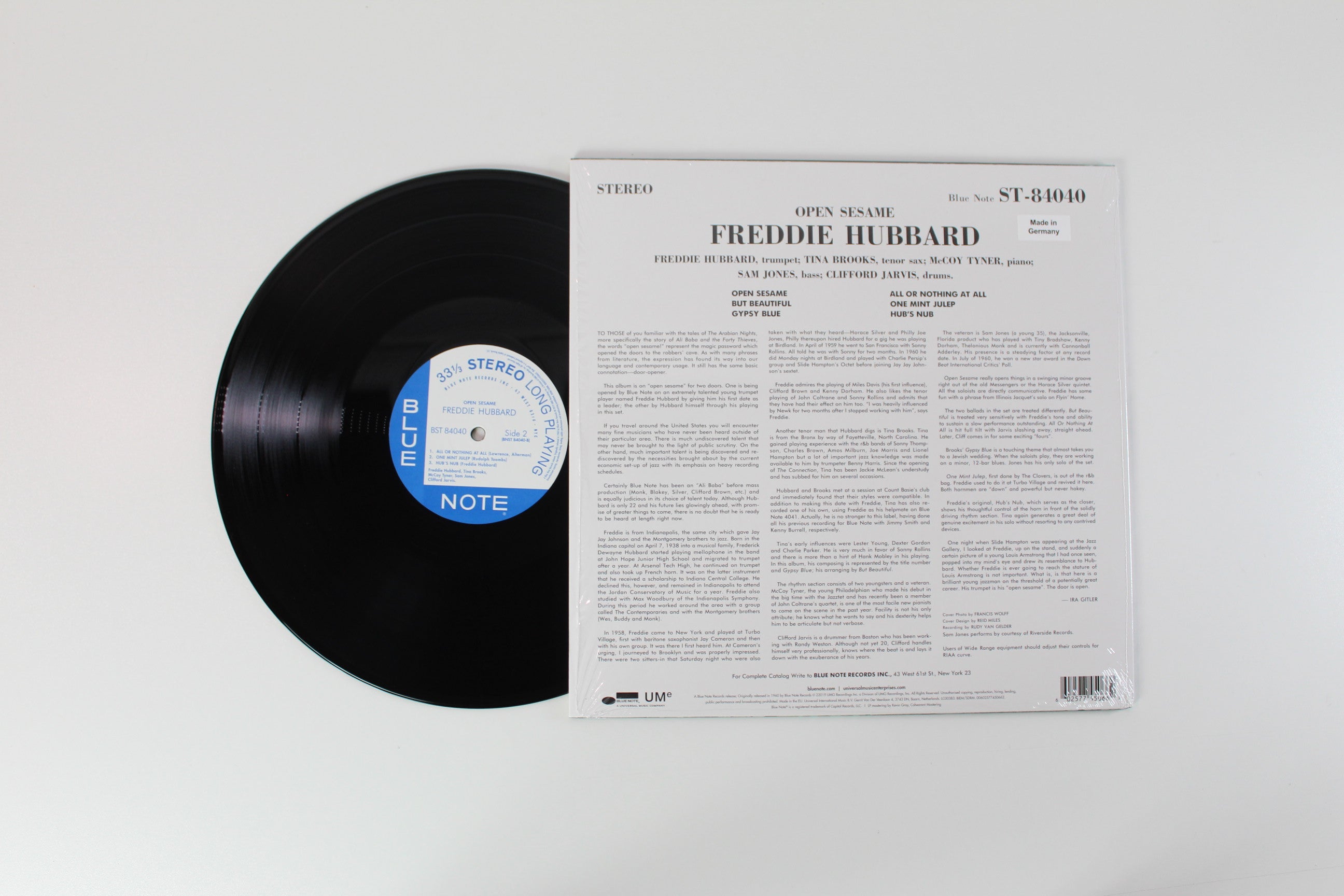 Freddie Hubbard - Open Sesame on Blue Note – Blue Note 80 Vinyl Reissue Series