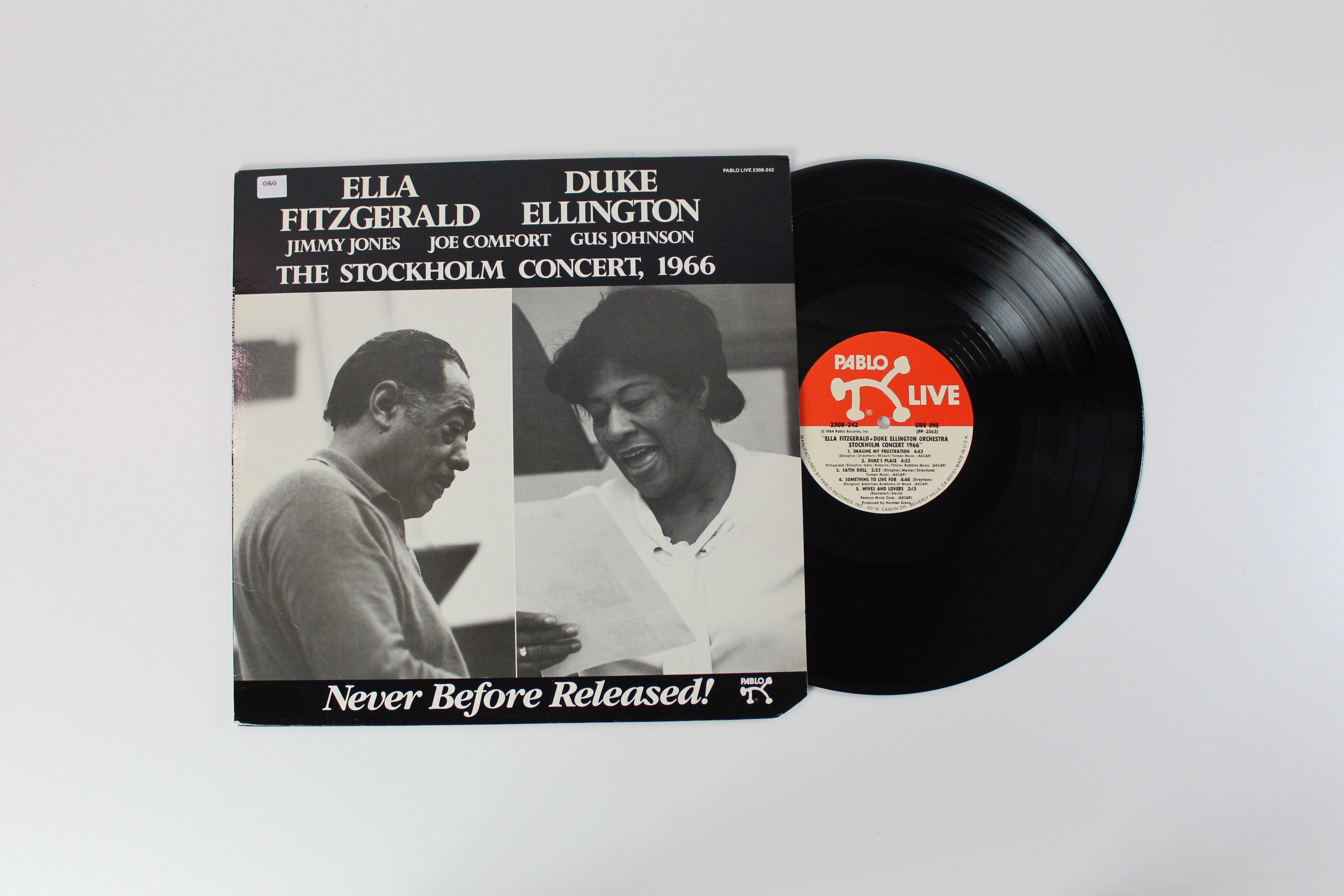 Ella Fitzgerald, Duke Ellington - The Stockholm Concert, 1966 on Pablo Live