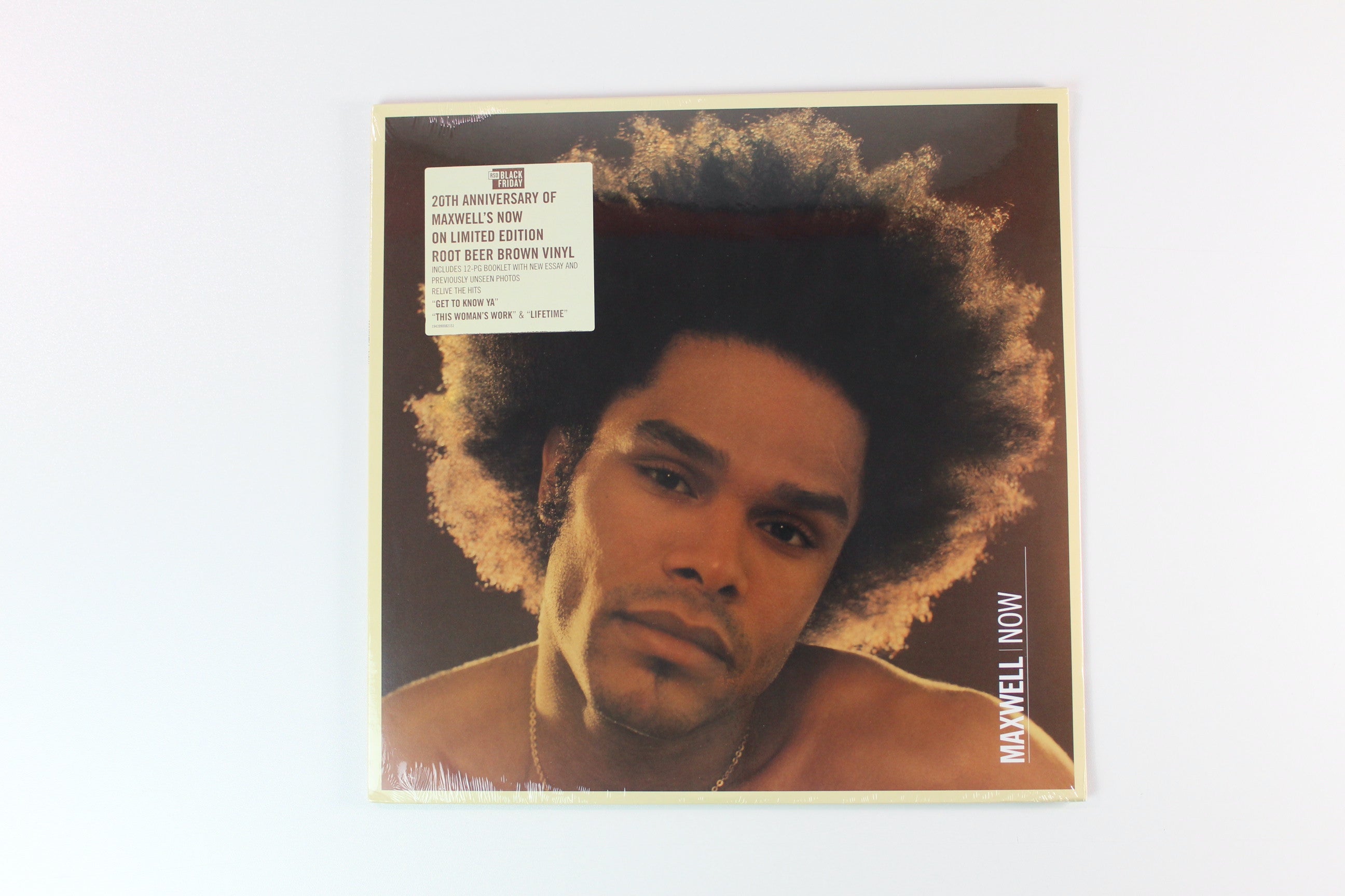 Maxwell - Now on Columbia SEALED Ltd. Reissue on Root Beer Brown Vinyl