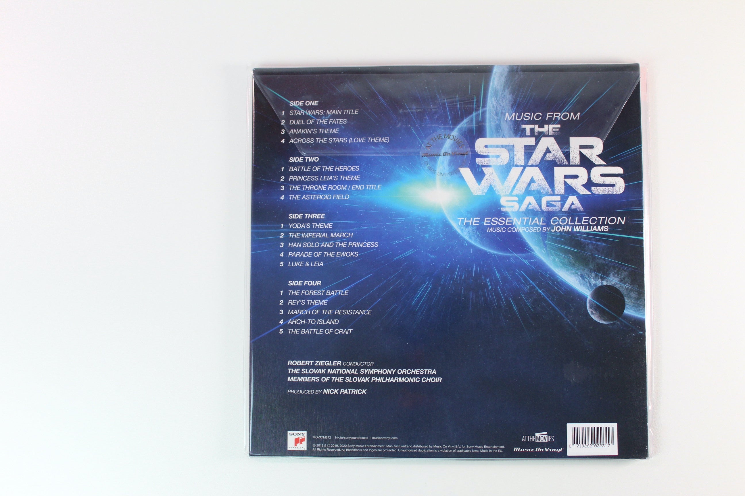 John Williams - Music From The Star Wars Saga (The Essential Collection) SEALED Reissue on Music On Vinyl