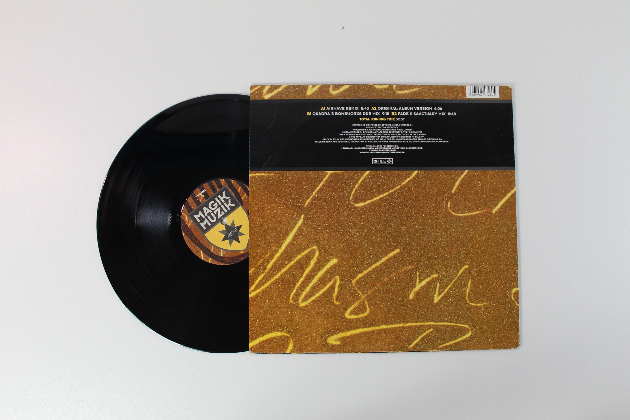 DJ Tiësto - In My Memory on Dance Jive - 12" Single