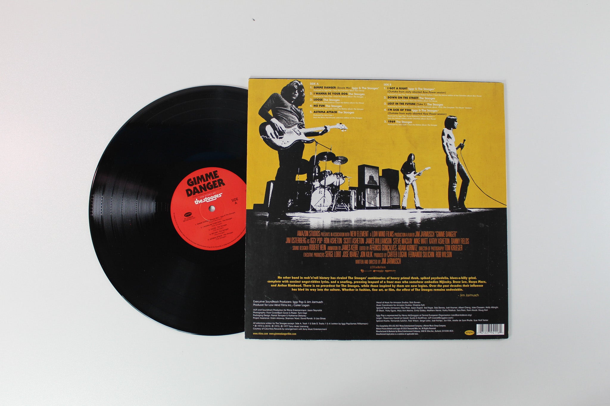 The Stooges - Gimme Danger (Music From The Motion Picture) on Rhino Records