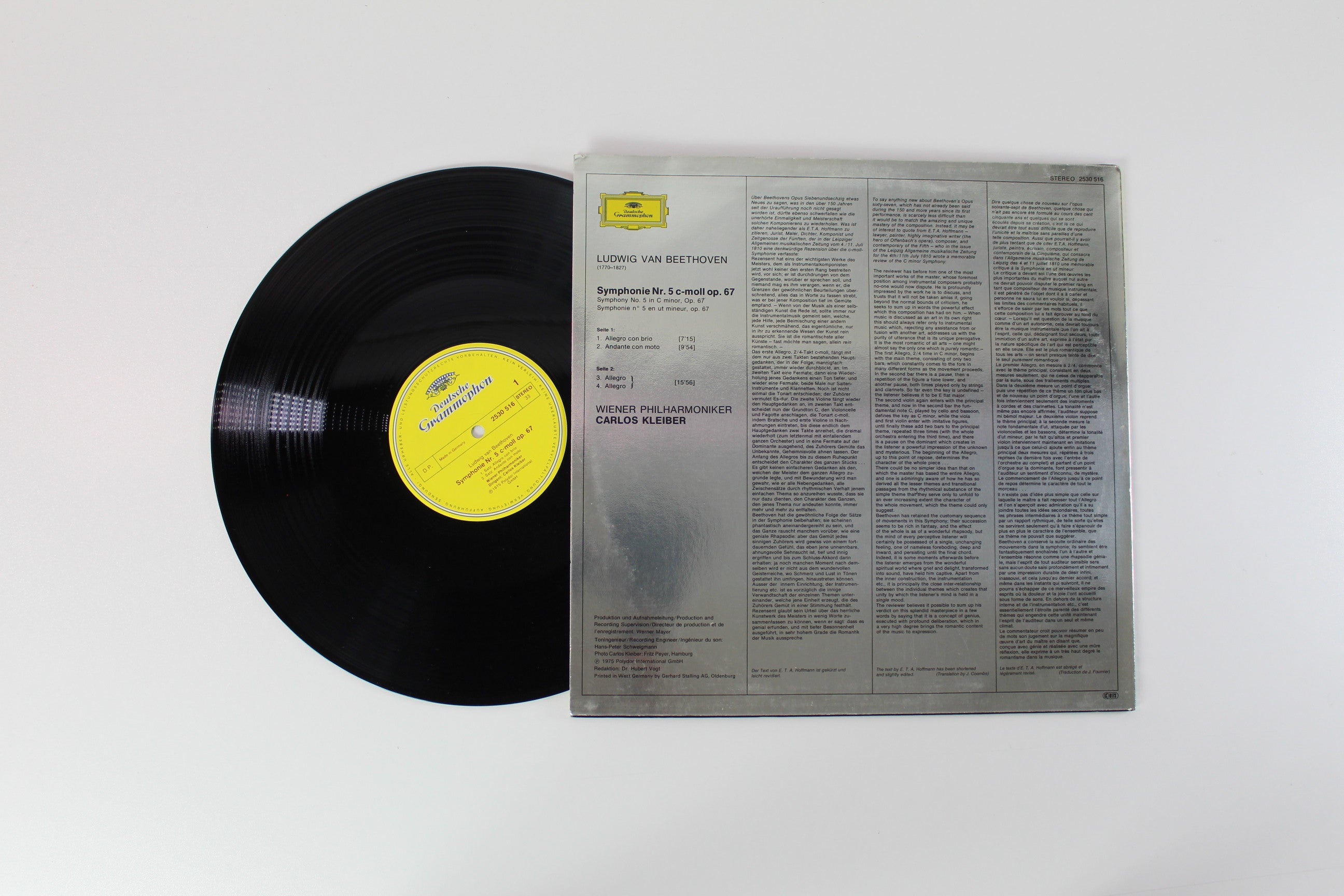 Ludwig van Beethoven, Wiener Philharmoniker, Carlos Kleiber - Symphonie Nr. 5 on Deutsche Grammophon