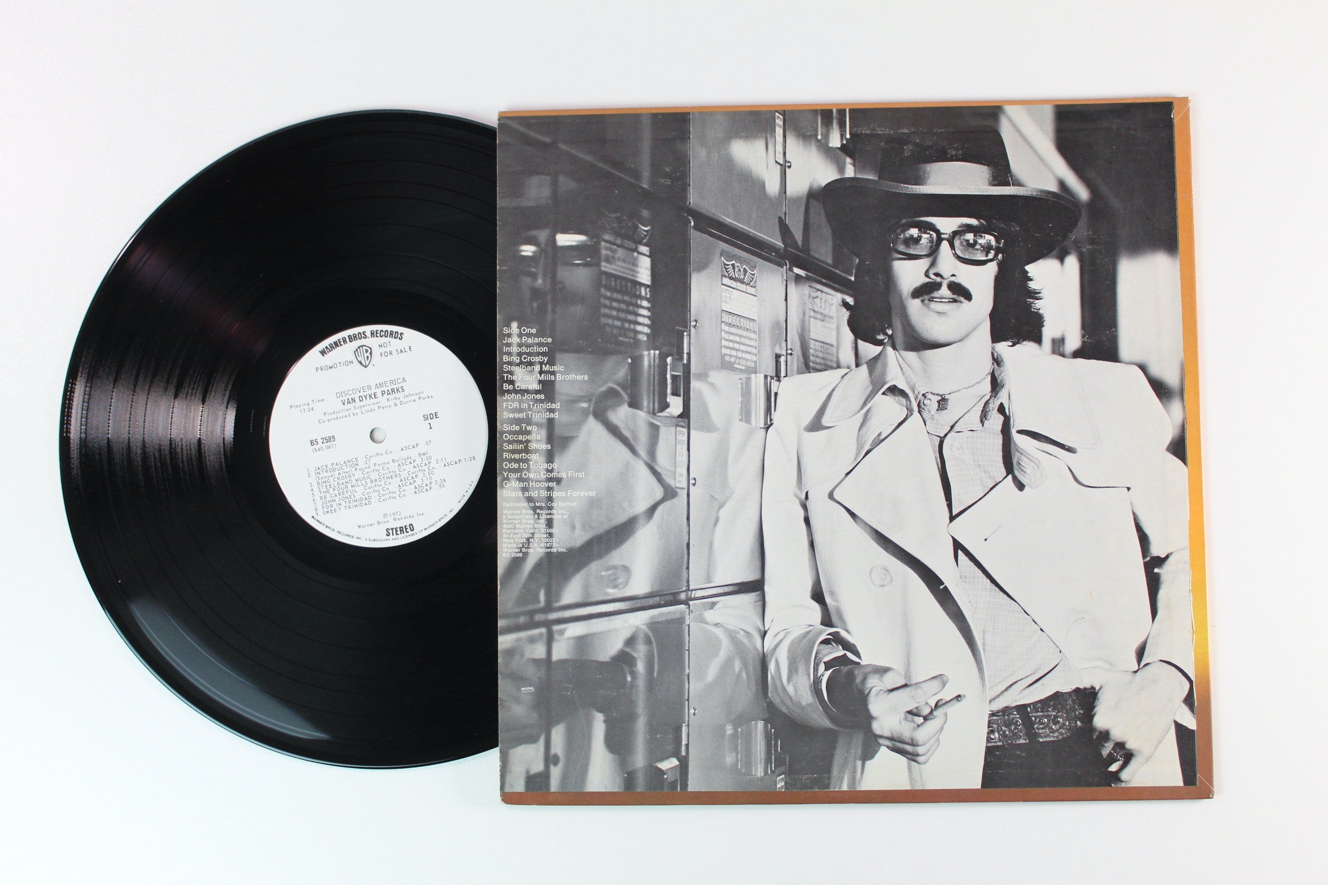Van Dyke Parks - Discover America pn Warner Bros. Records Promo