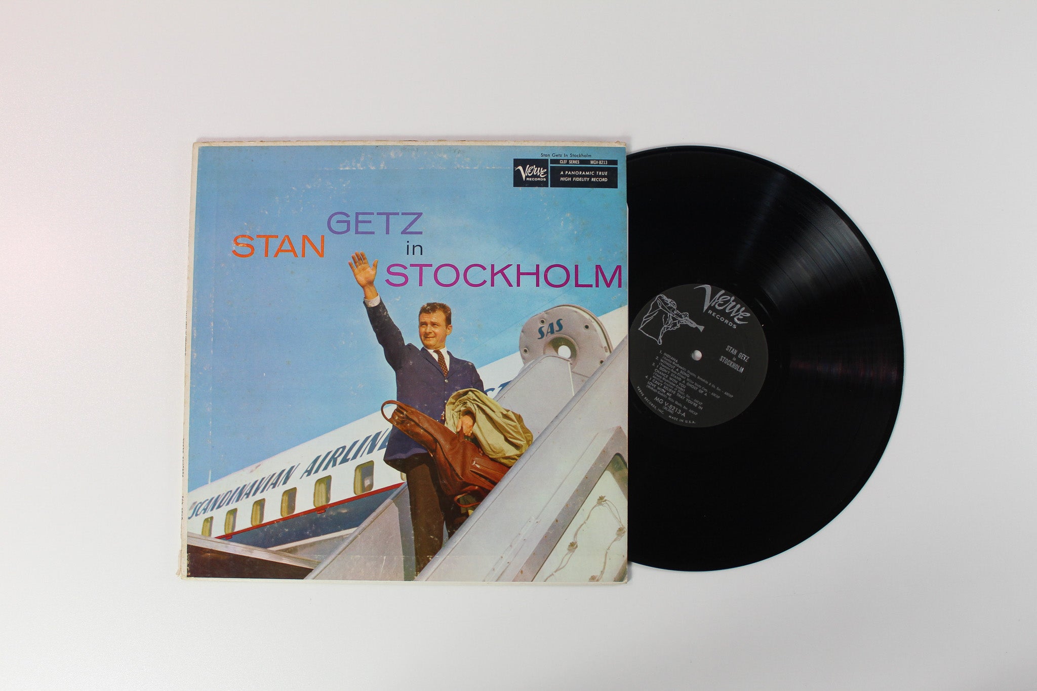 Stan Getz - In Stockholm on Verve Records - Mono