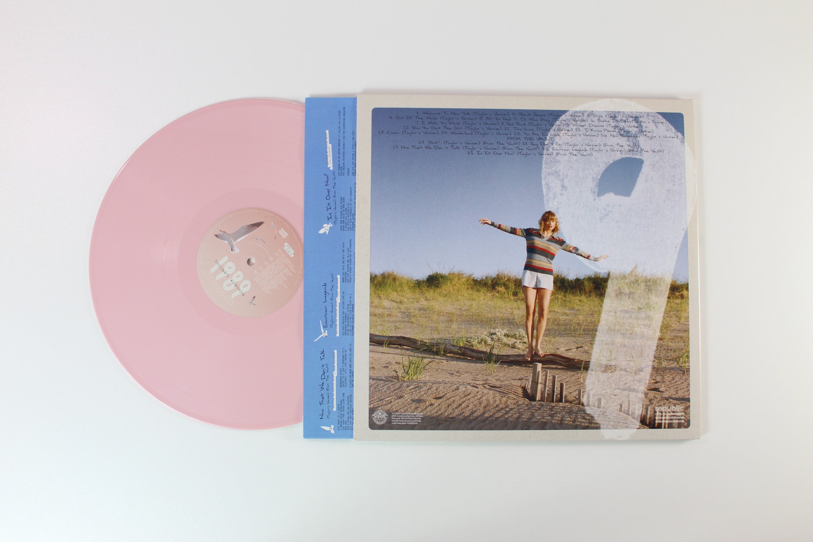 Taylor Swift - 1989 (Taylor's Version) on Republic Pink Vinyl