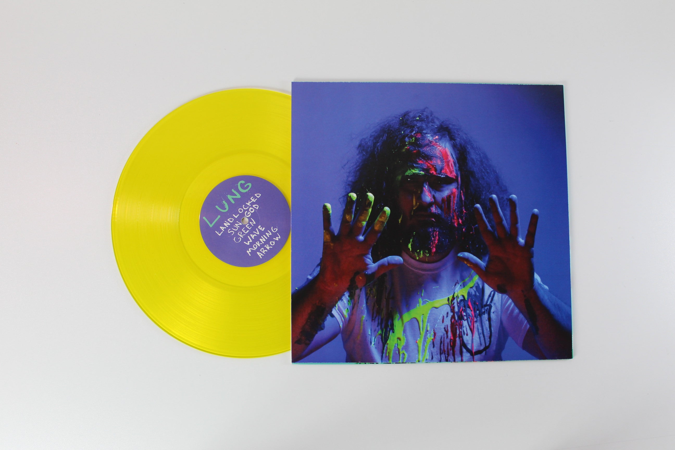 Lung - Come Clean Right Now on Sofaburn Records – Yellow Translucent Vinyl