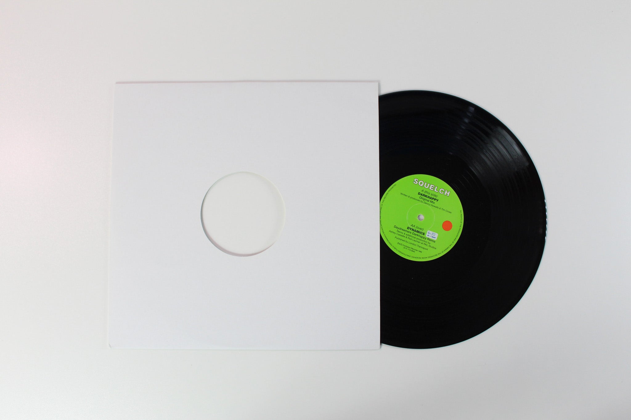 Squelch - Darkhappy / Dynamics on Confusion Records 12" Single