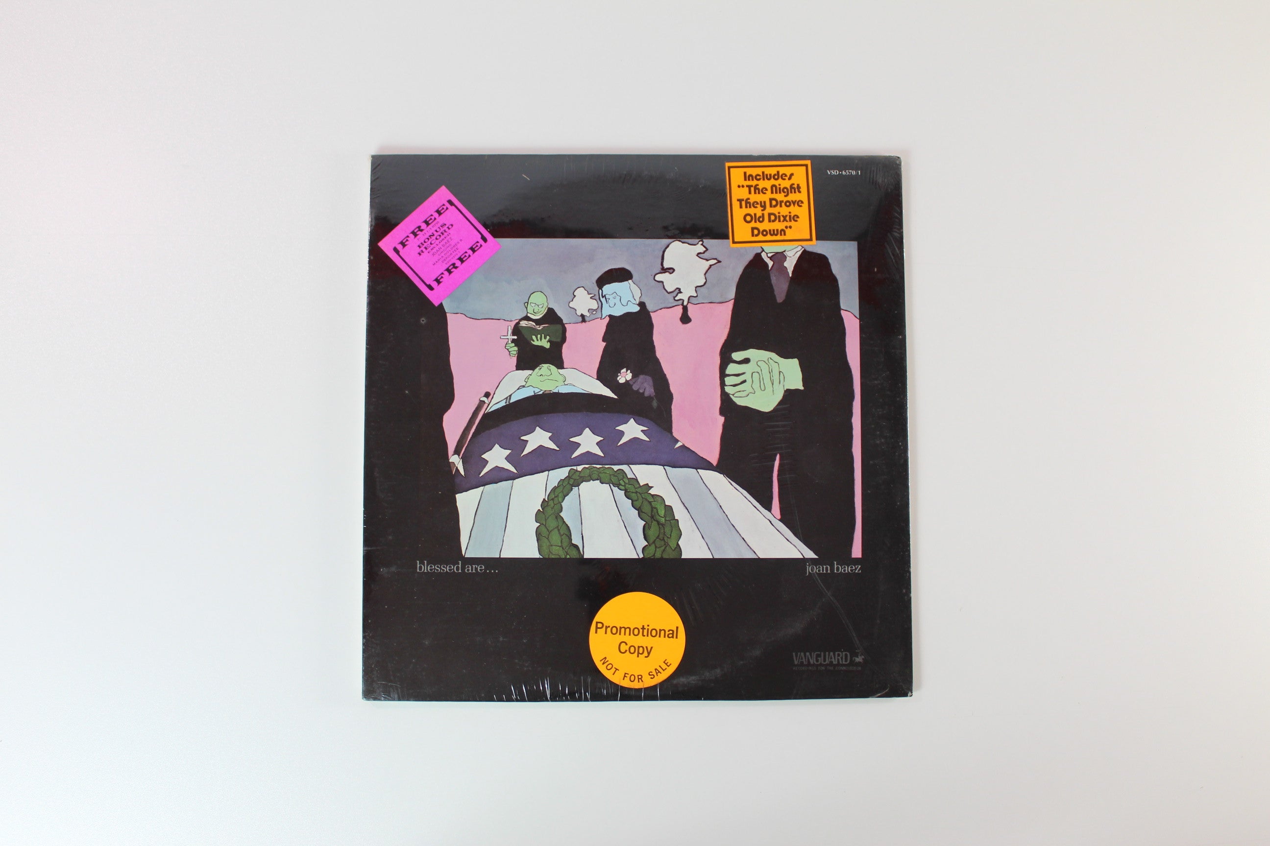 Joan Baez - Blessed Are... on Vanguard Promo With 7" Sealed