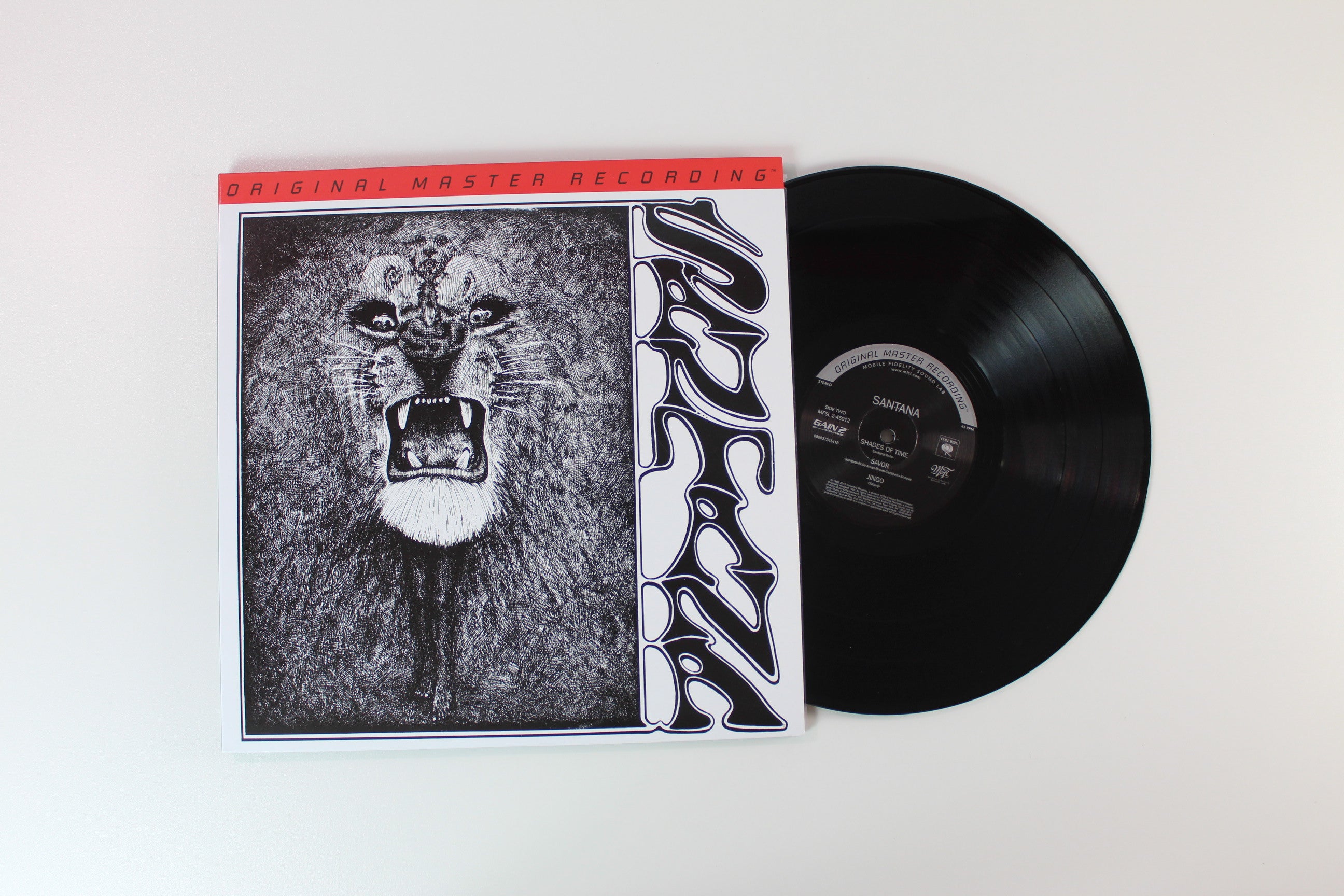 Santana - Santana on Mobile Fidelity Sound Lab Ltd Numbered 45 RPM 180 Gram Reissue