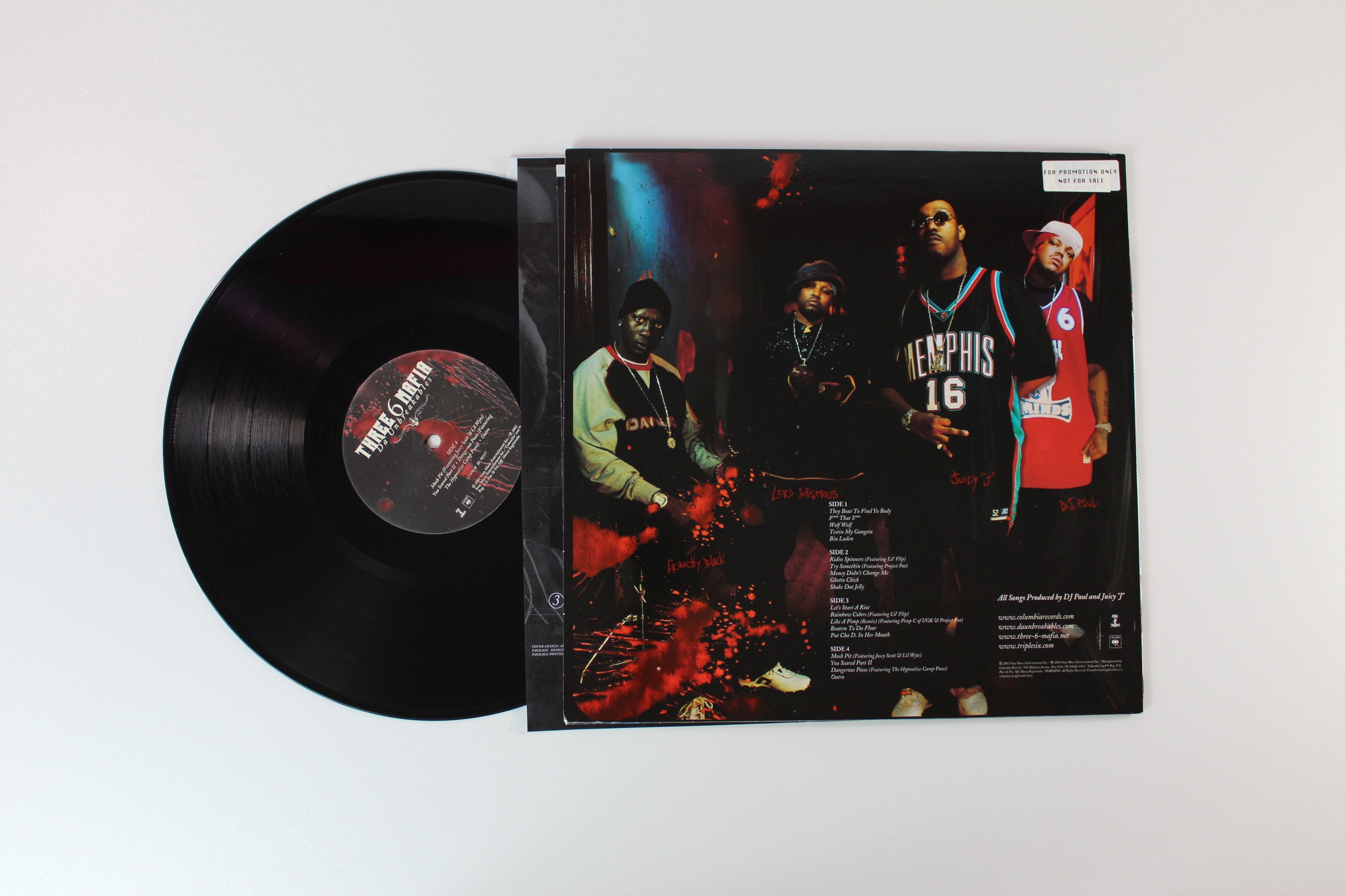 Three 6 Mafia - Da Unbreakables on Columbia