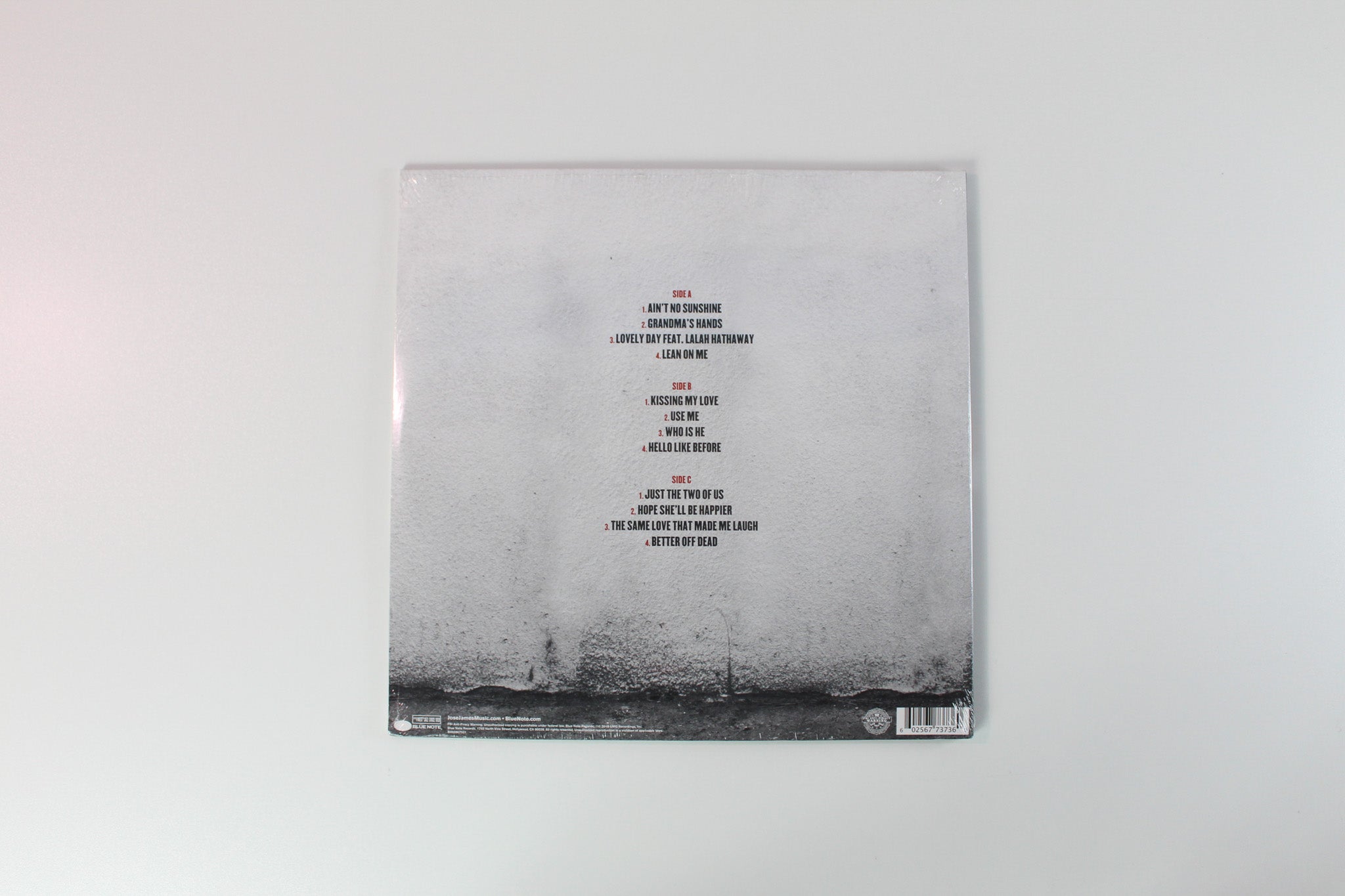 José James - Lean On Me on Blue Note Sealed