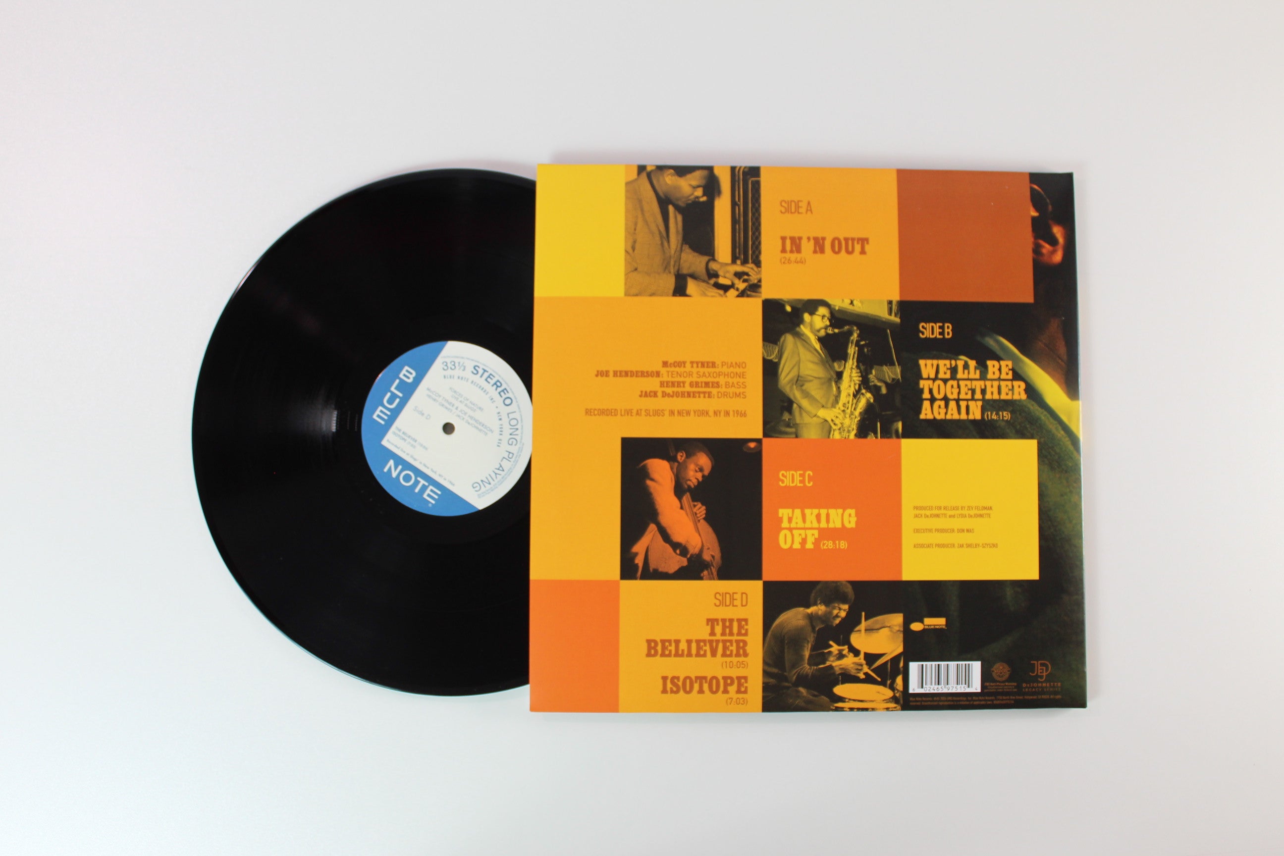 McCoy Tyner - Forces Of Nature: Live At Slugs' on Blue Note 180 Gram