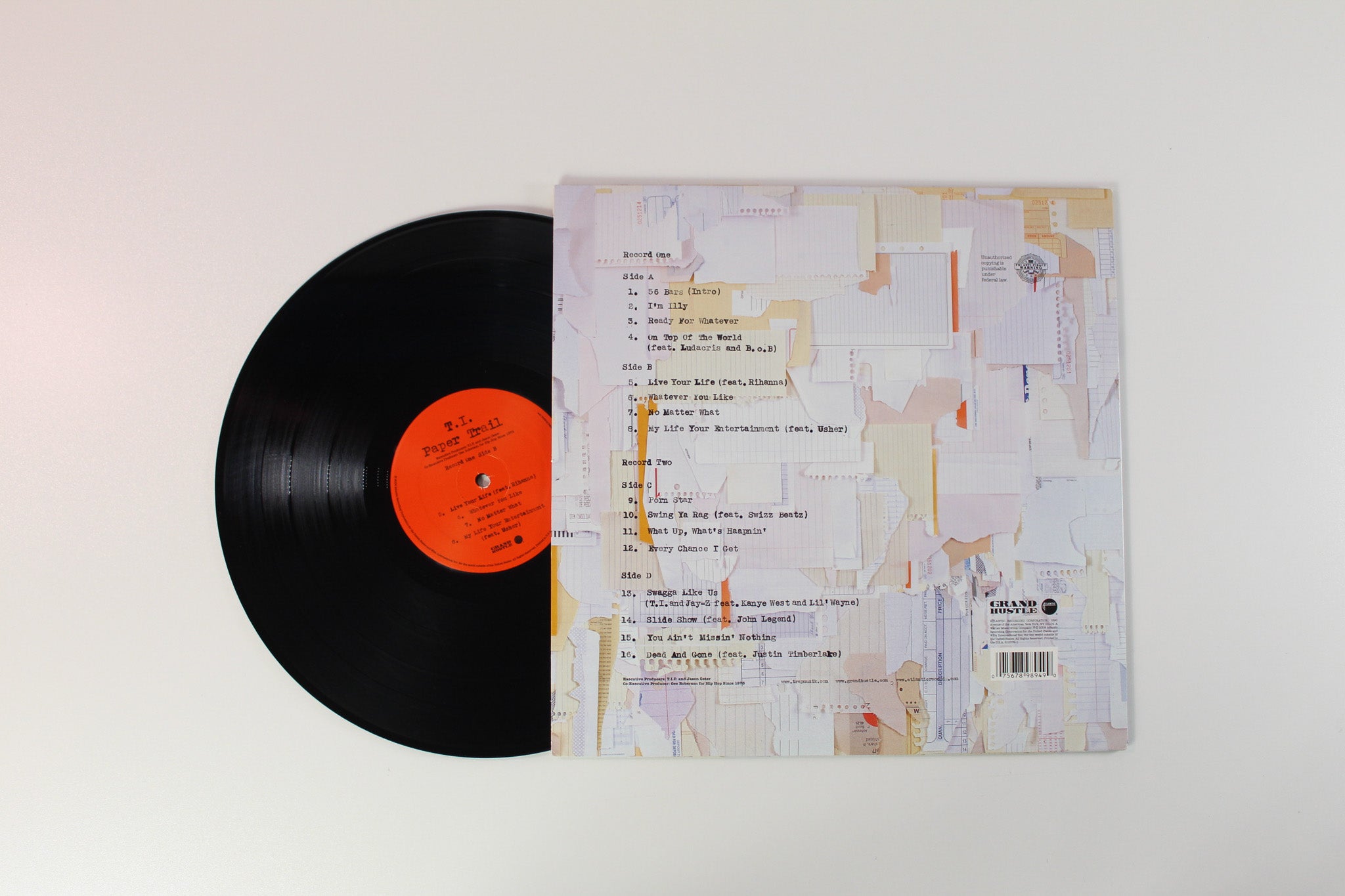 T.I. - Paper Trail on Atlantic Grand Hustle First Pressing