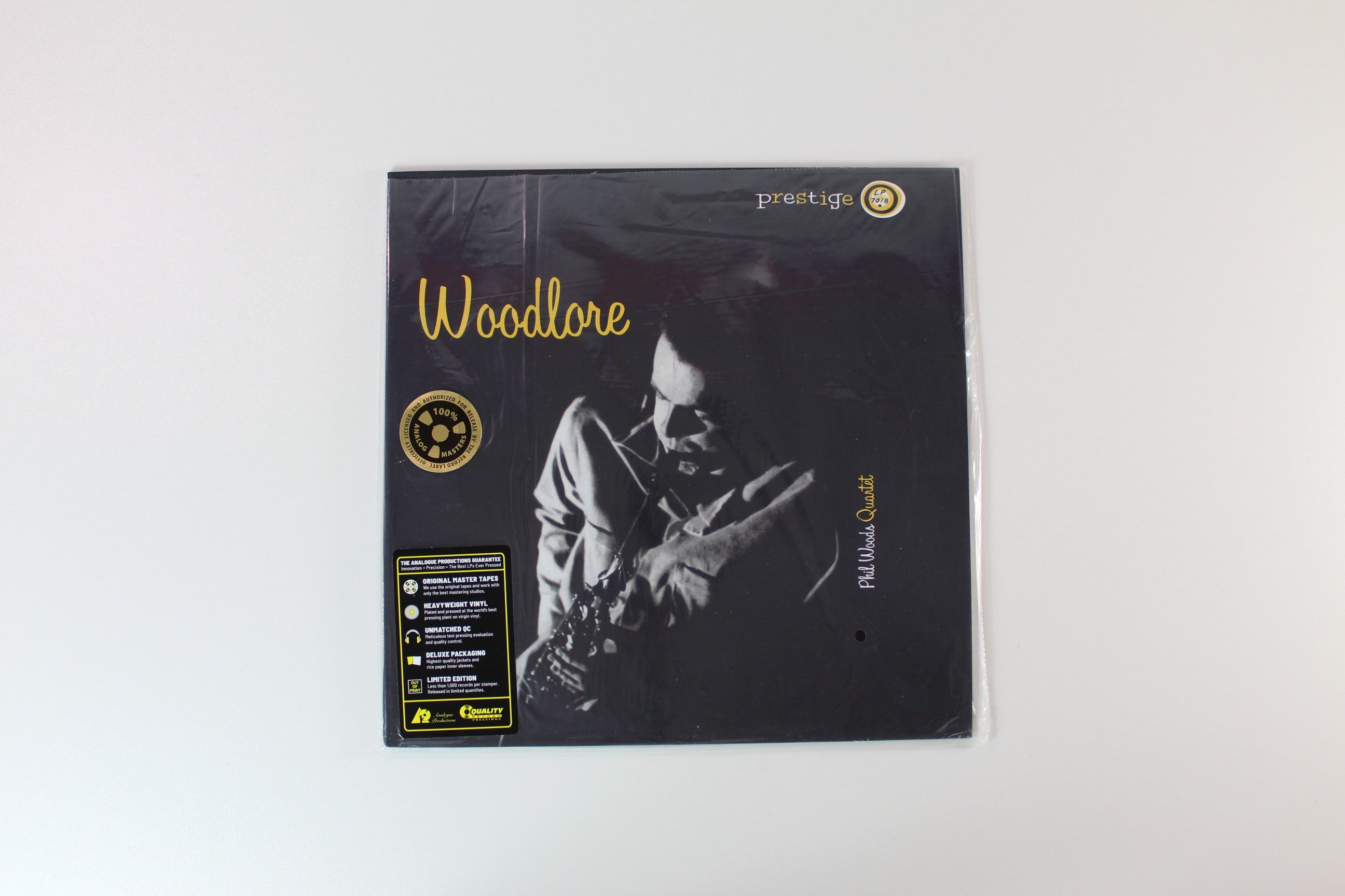 The Phil Woods Quartet - Woodlore on Prestige Analogue Productions Ltd 180 Gram Reissue