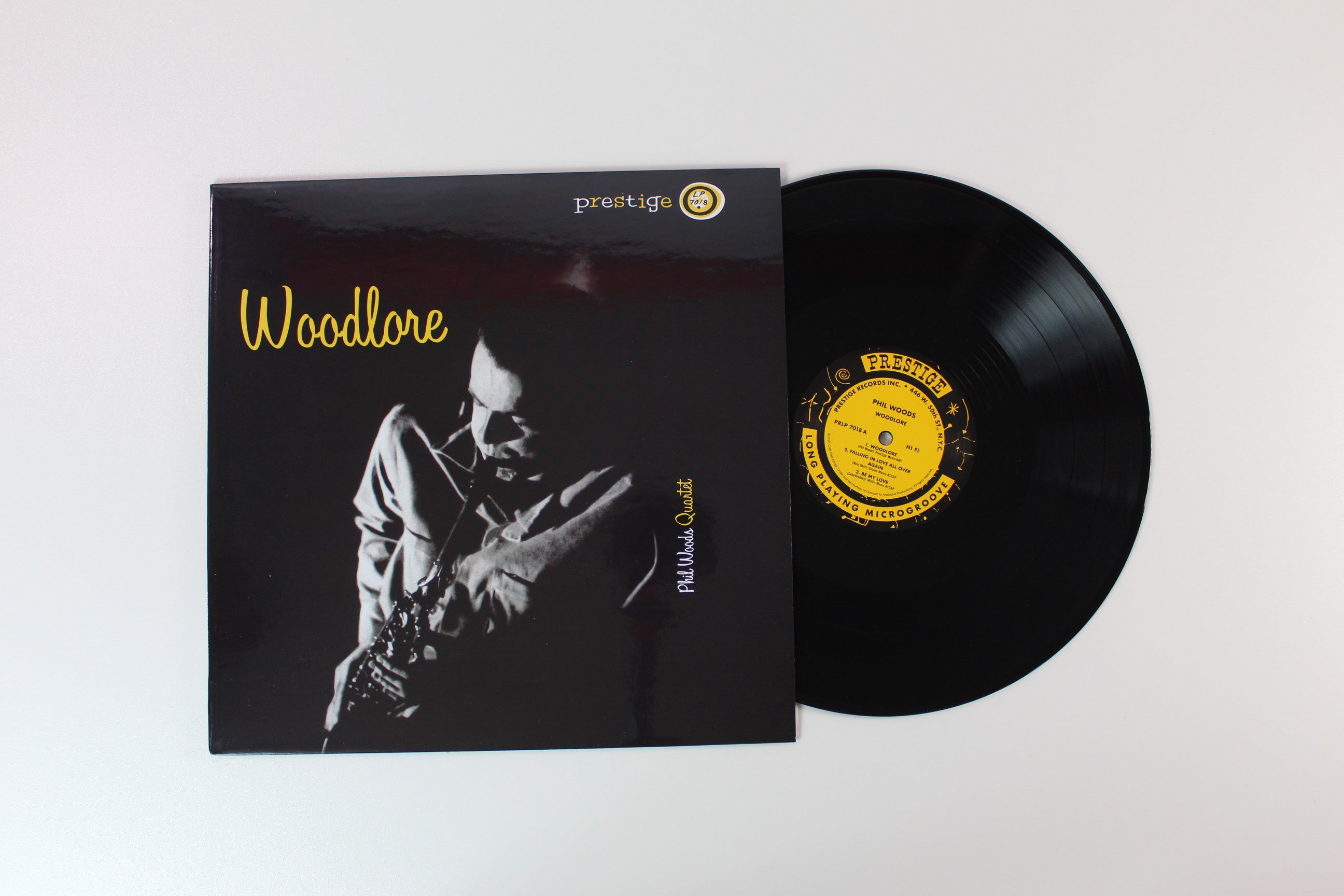 The Phil Woods Quartet - Woodlore on Prestige Analogue Productions Ltd 180 Gram Reissue