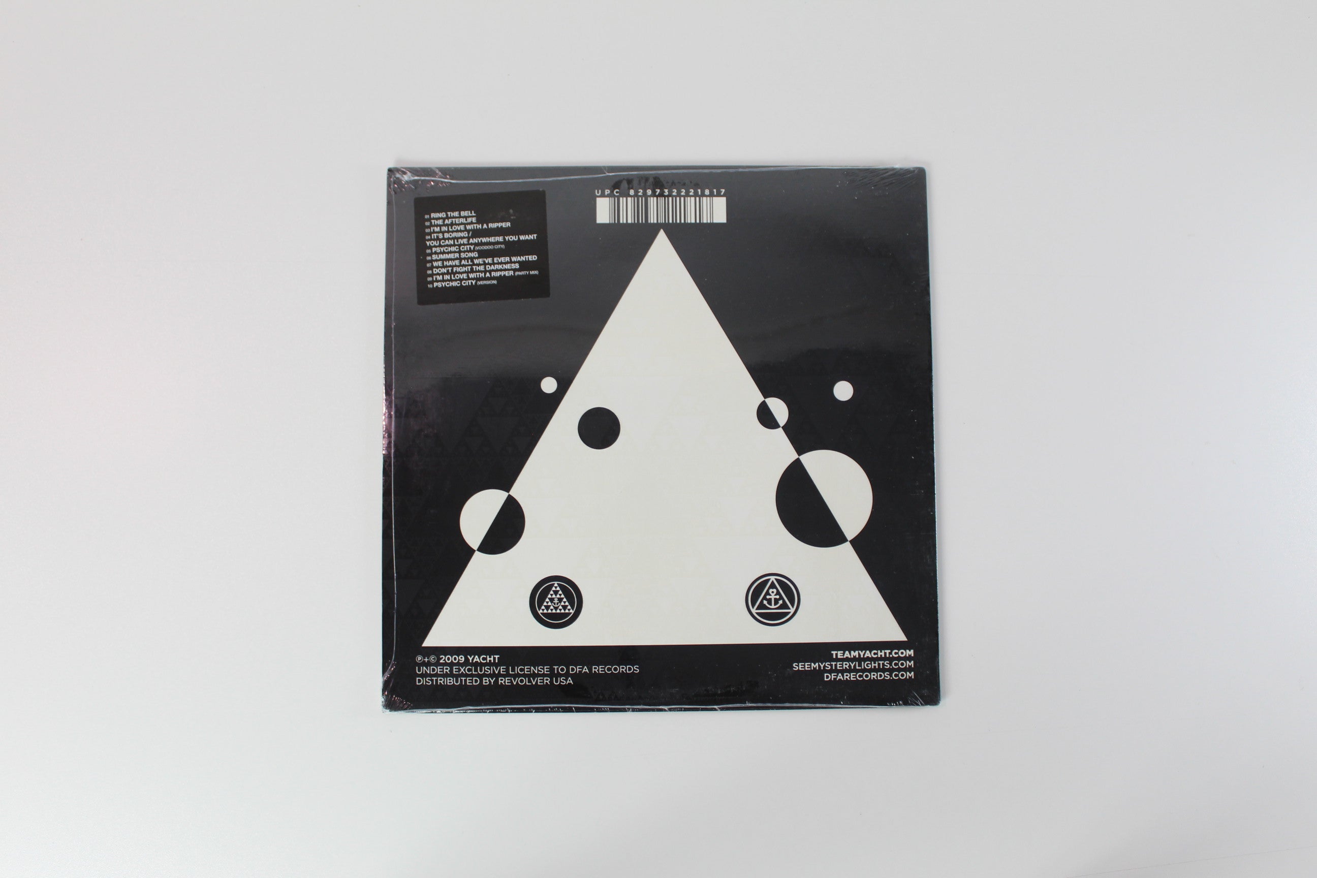 Yacht - See Mystery Lights on DFA – white Vinyl – Sealed