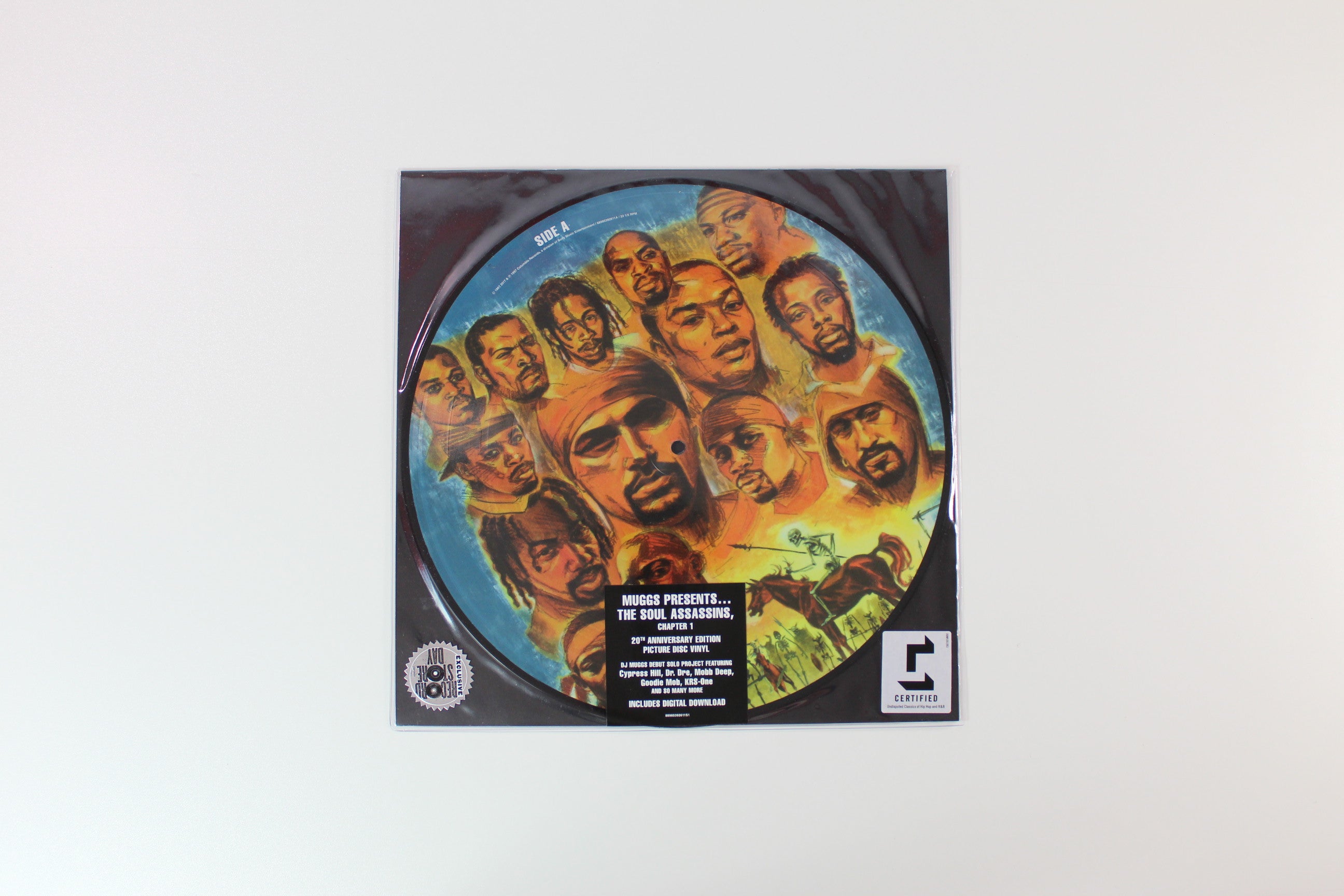 DJ Muggs - The Soul Assassins (Chapter 1) on Columbia RSD 2017 Ltd Picture Disc Reissue