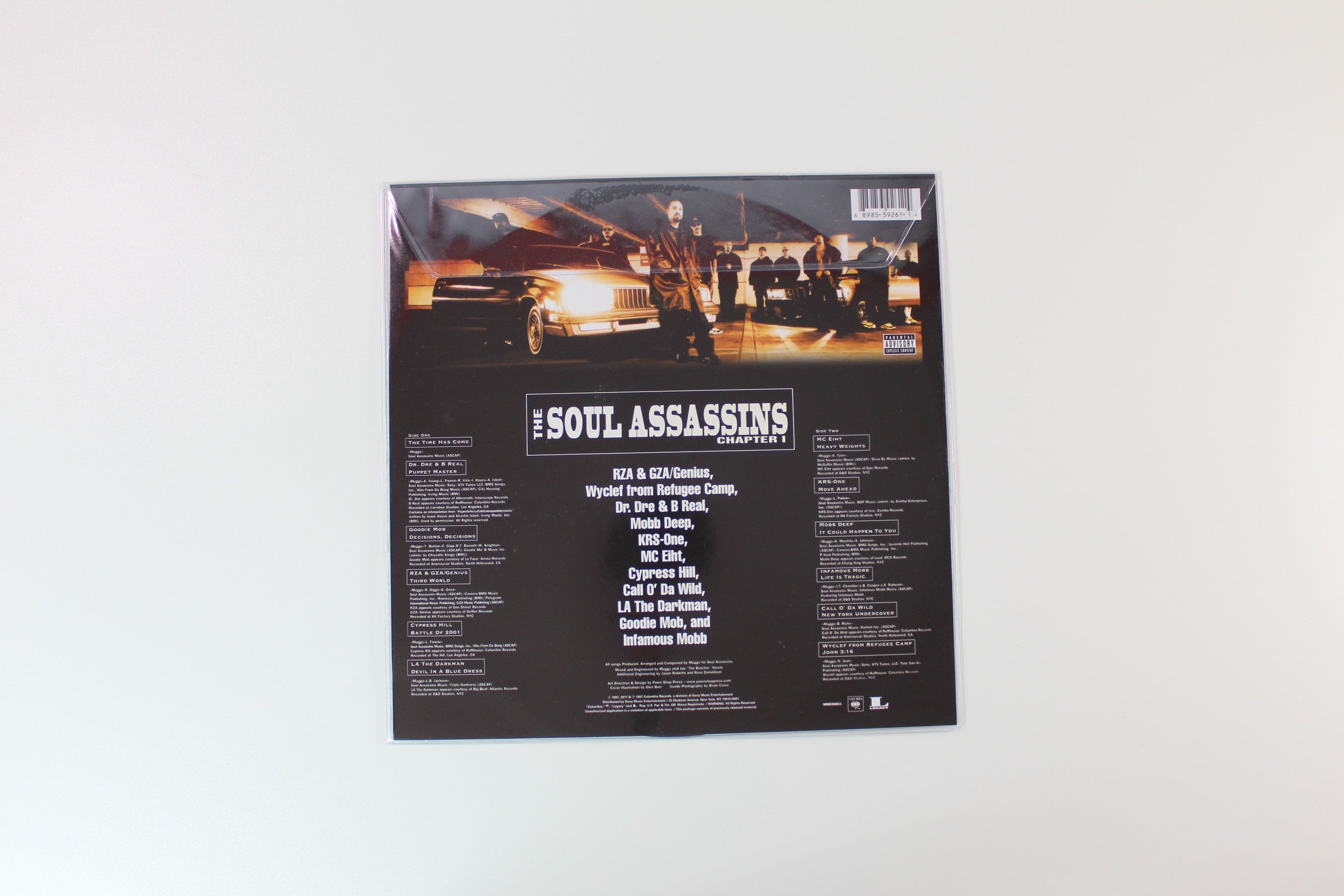 DJ Muggs - The Soul Assassins (Chapter 1) on Columbia RSD 2017 Ltd Picture Disc Reissue