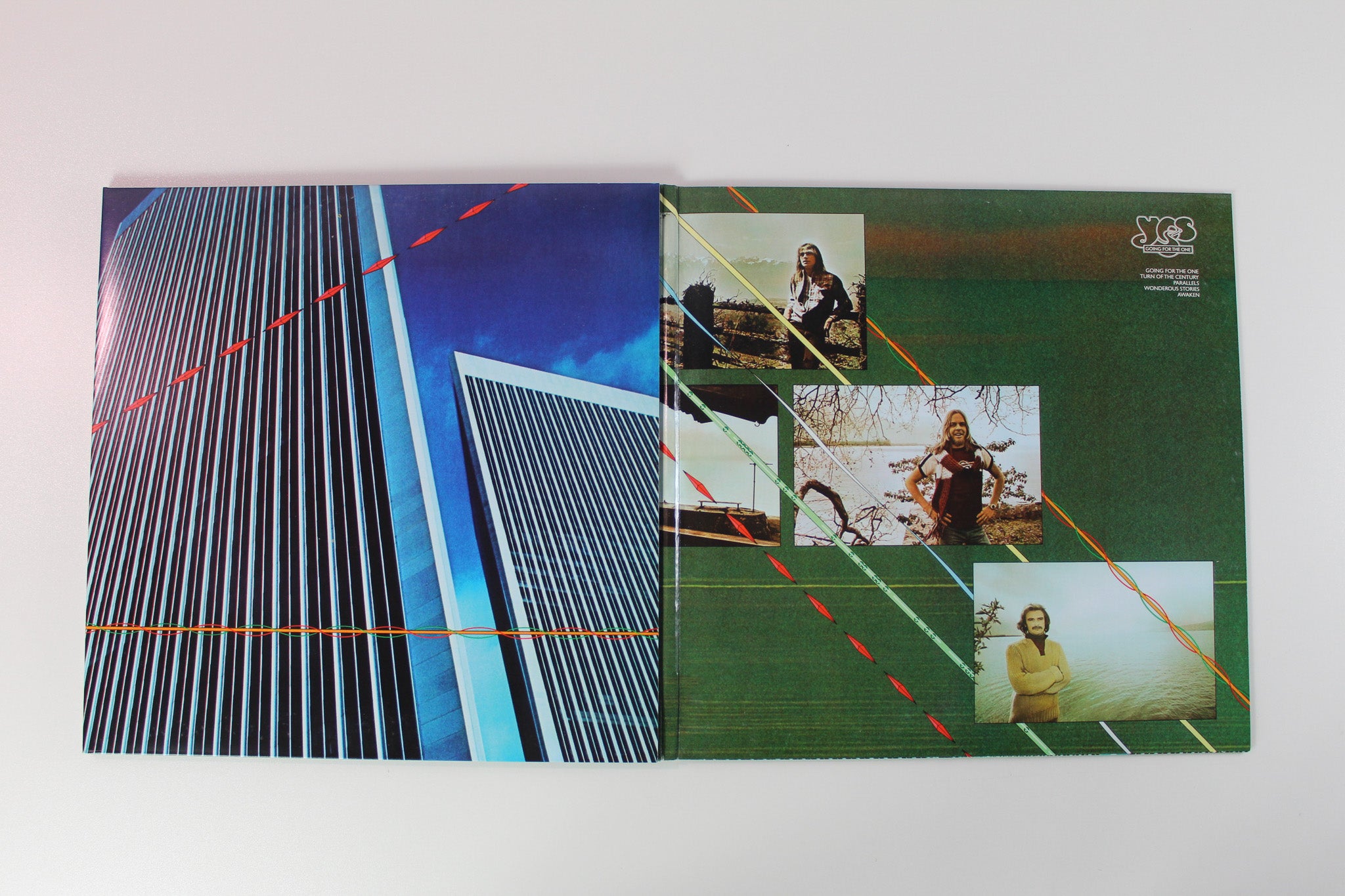 Yes - Going For The One on Friday Music 180 Gram Blue Vinyl Reissue