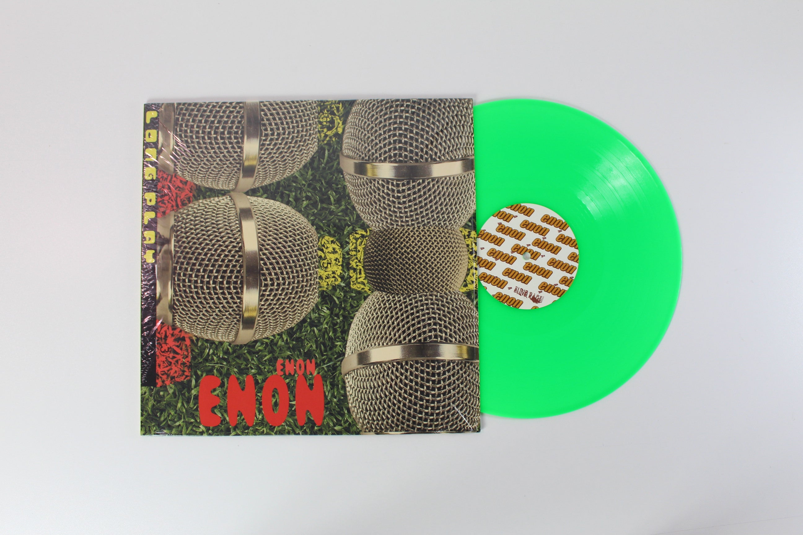 Enon - Long Play on Blind Rage Records – Neon Green Vinyl