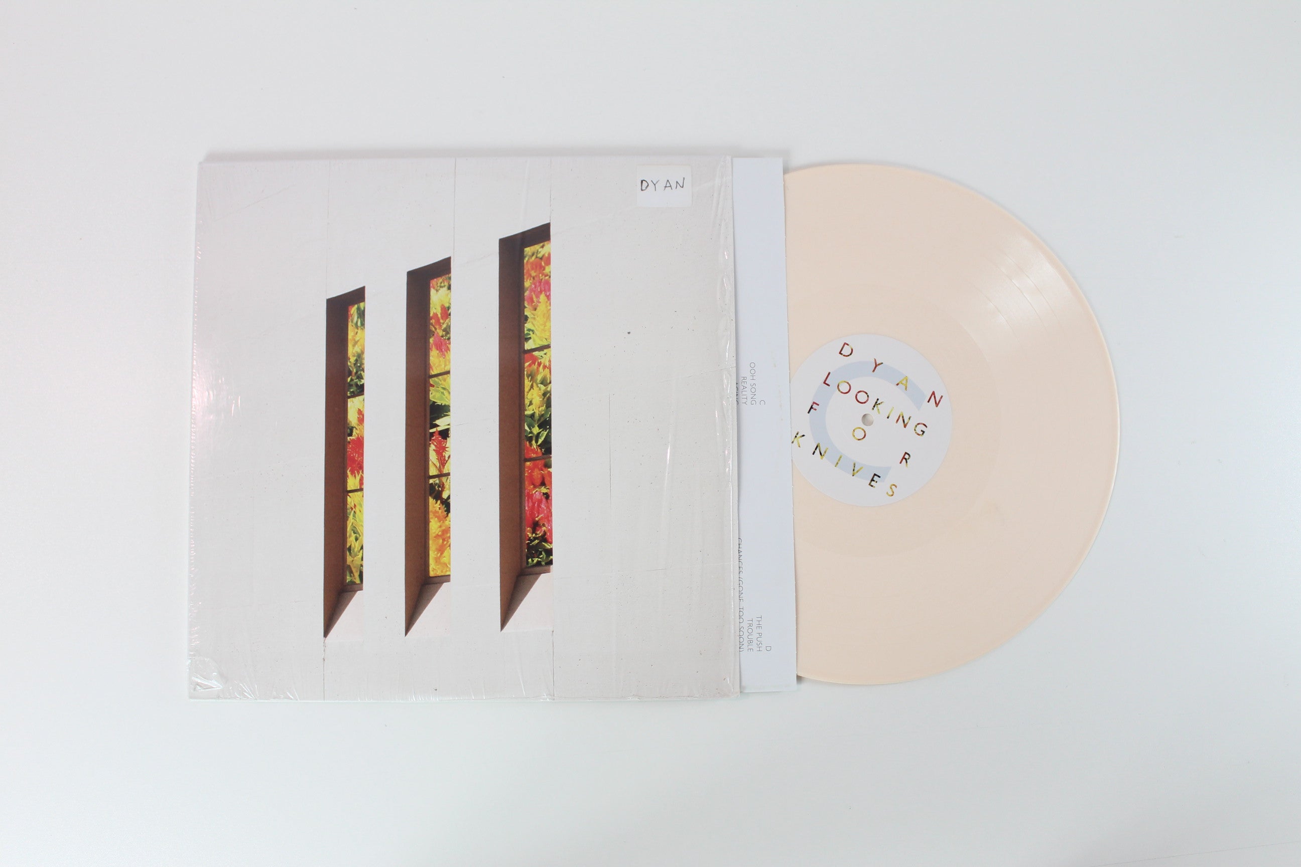 Dyan - Looking For Knives on Rare Releases - Cream White Vinyl