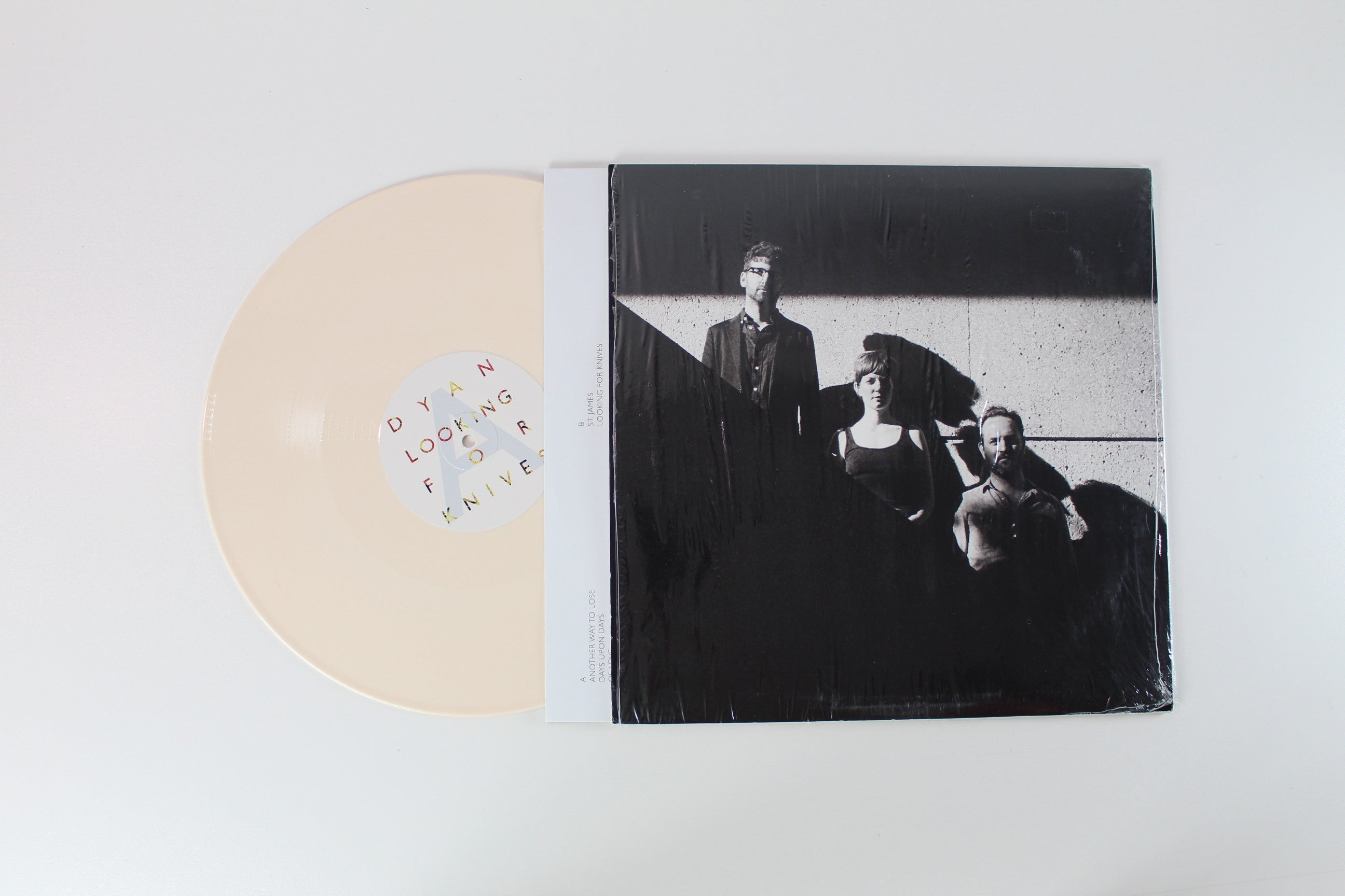 Dyan - Looking For Knives on Rare Releases - Cream White Vinyl