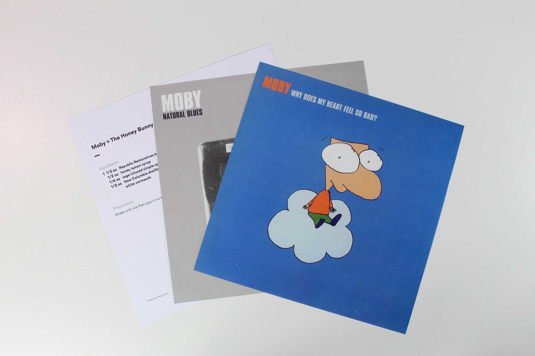 Moby - Play on Little Idiot Vinyl Me Please Turquoise Translucent Reissue