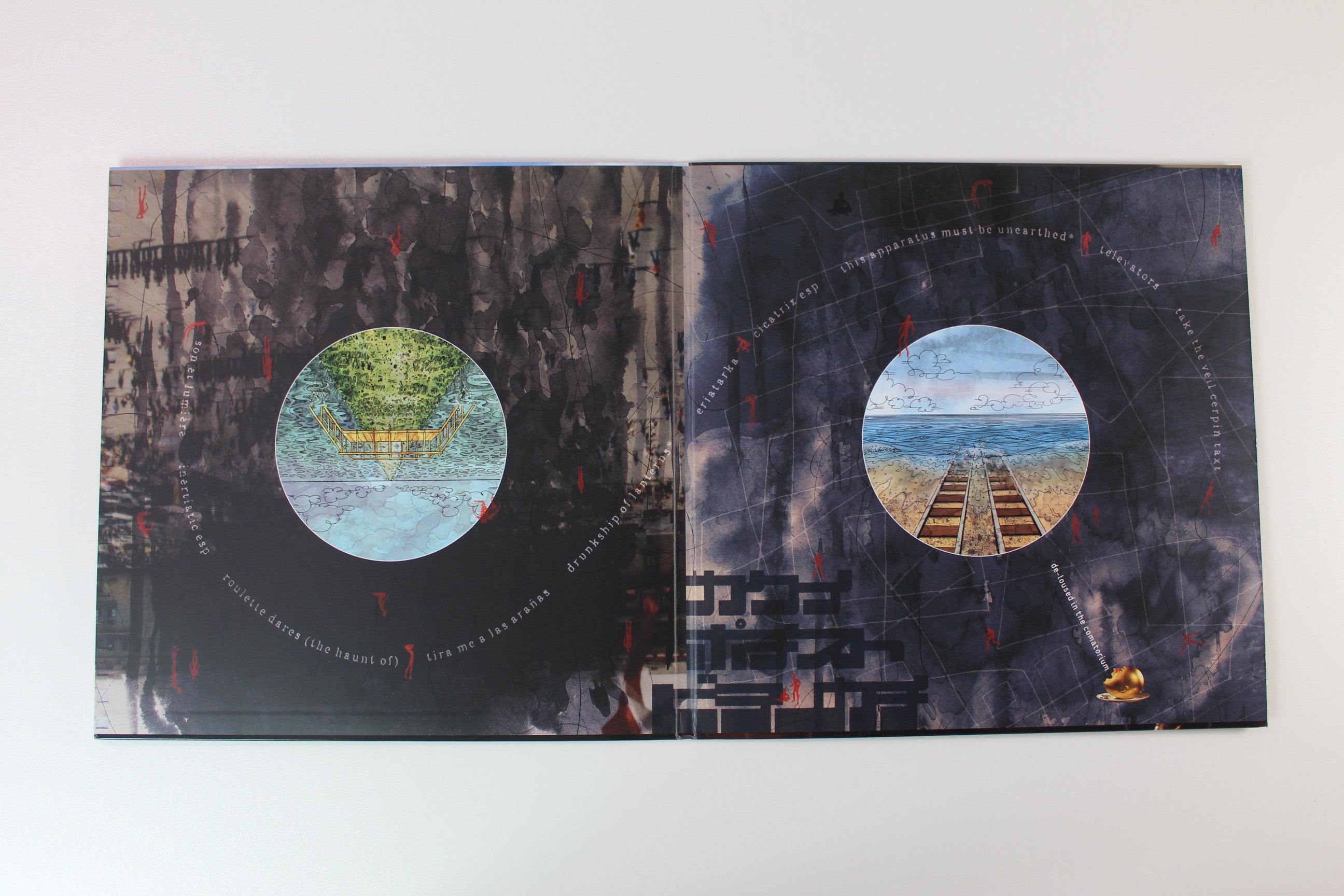 The Mars Volta - De-Loused In The Comatorium on Vinyl Me Please Gold & Black Marble Reissue