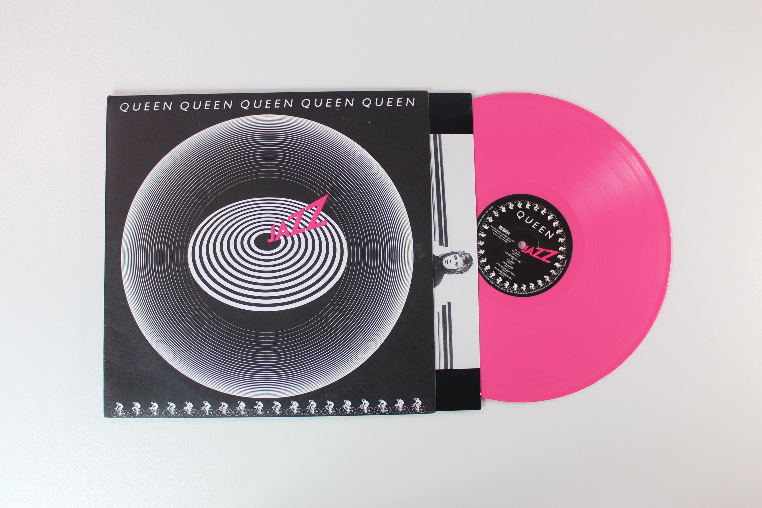 Queen - Jazz on Hollywood Records Pink Vinyl Reissue