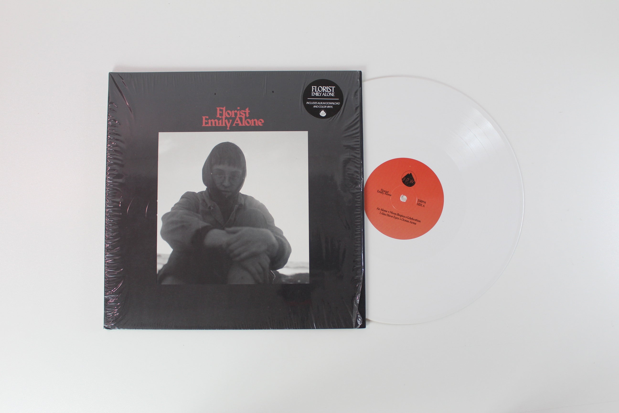Florist - Emily Alone on Double Double Whammy - White Vinyl