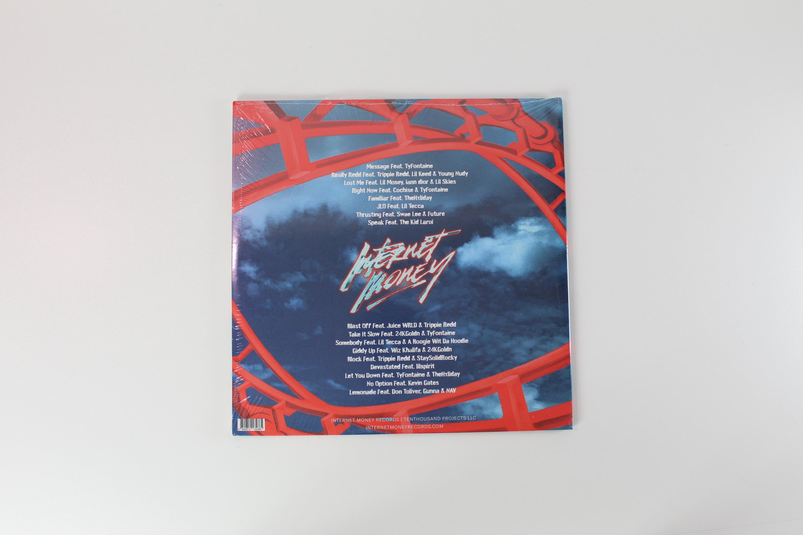 Internet Money - B4 The Storm on Internet Money Records / TenThousand Projects - Clear Crystal Vinyl - Sealed