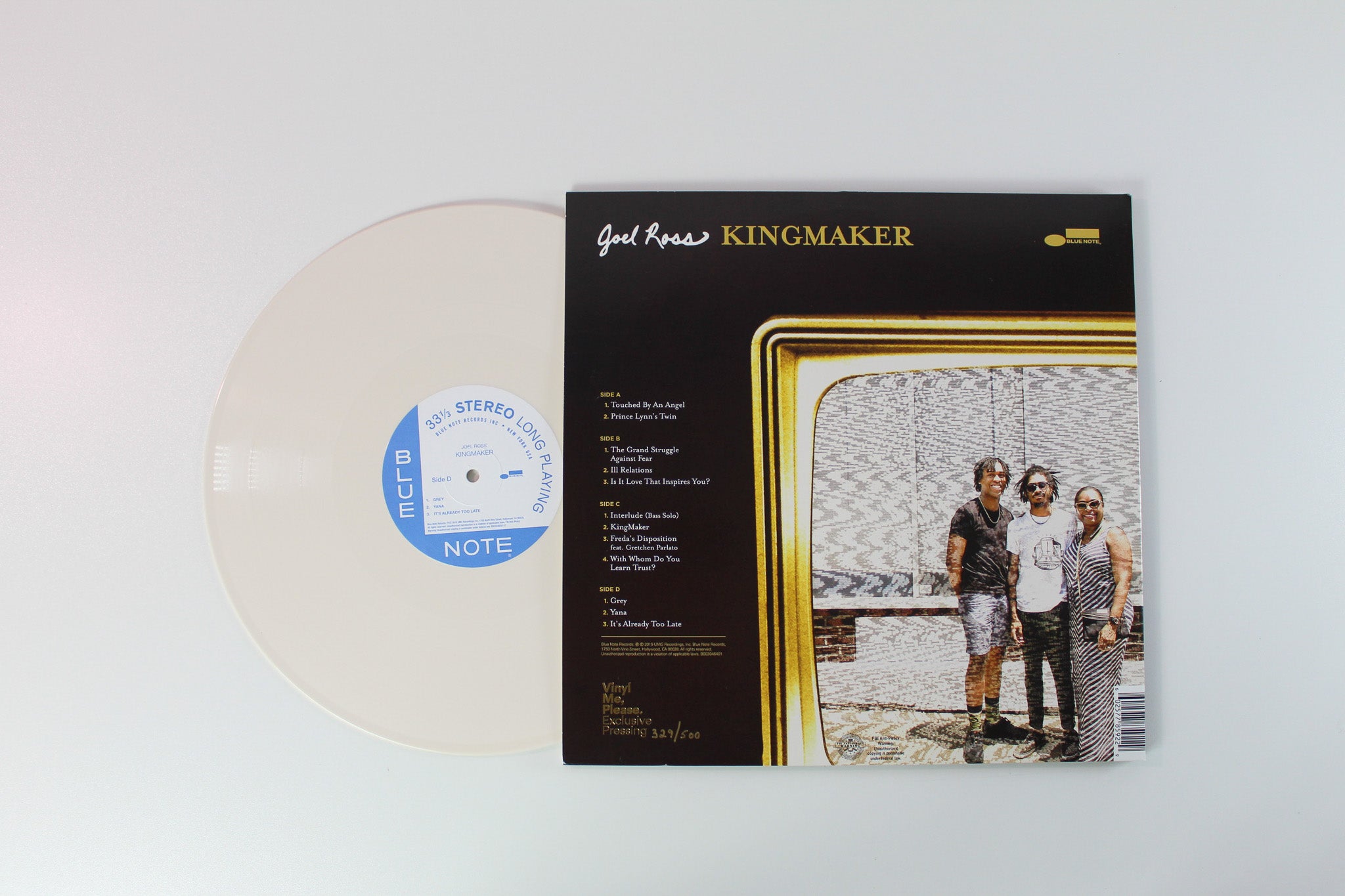 Joel Ross - Kingmaker on Blue Note Vinyl Me Please Ltd Numbered Off White Vinyl
