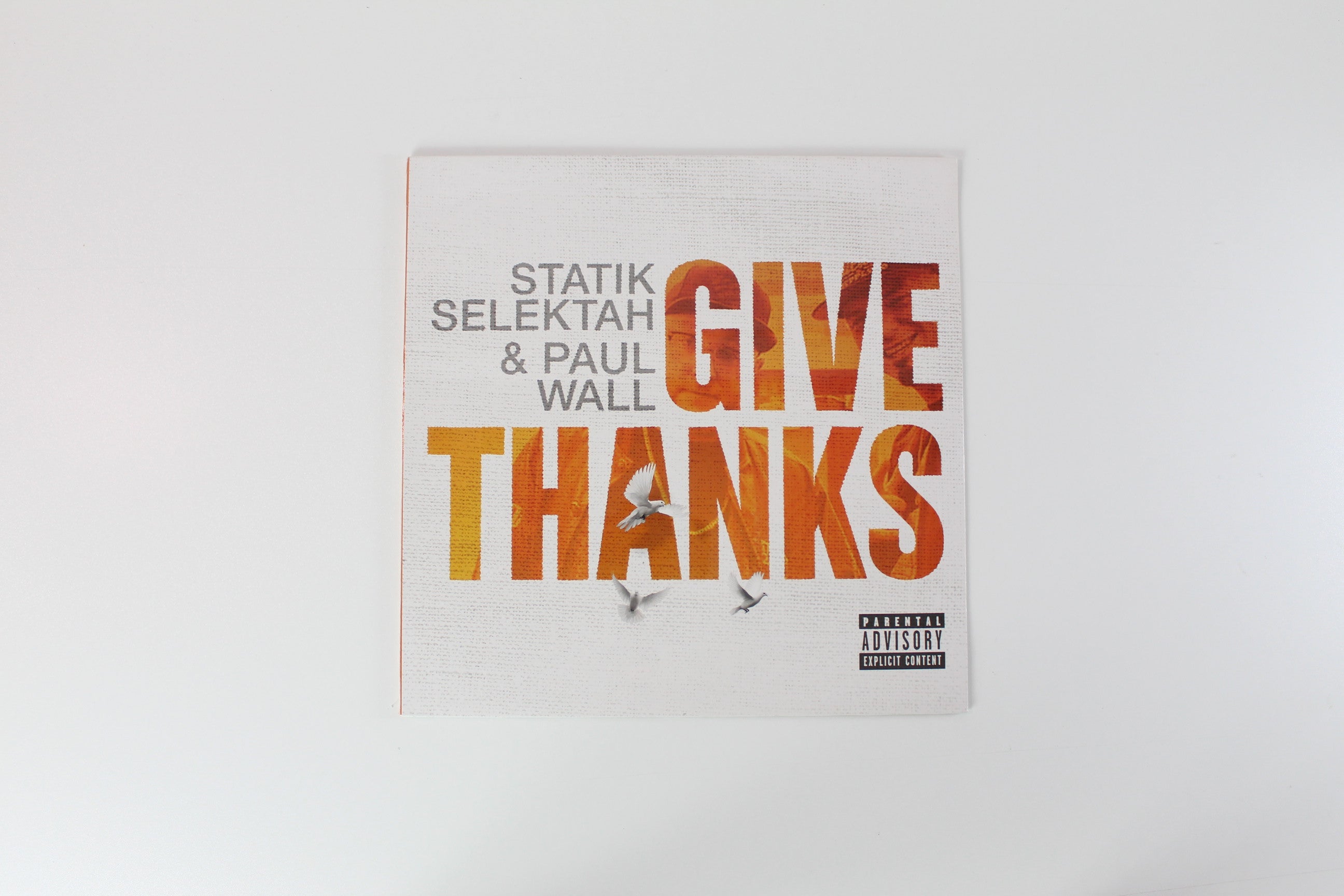 Statik Selektah, Paul Wall - Give Thanks on Tuff Kong Records - Sealed