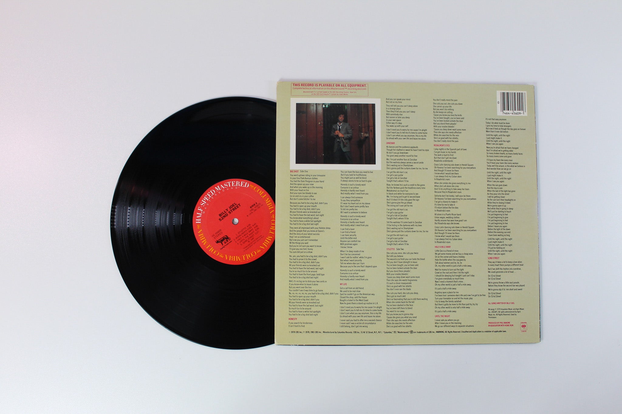 Billy Joel - 52nd Street on Columbia Half Speed Mastered Reissue
