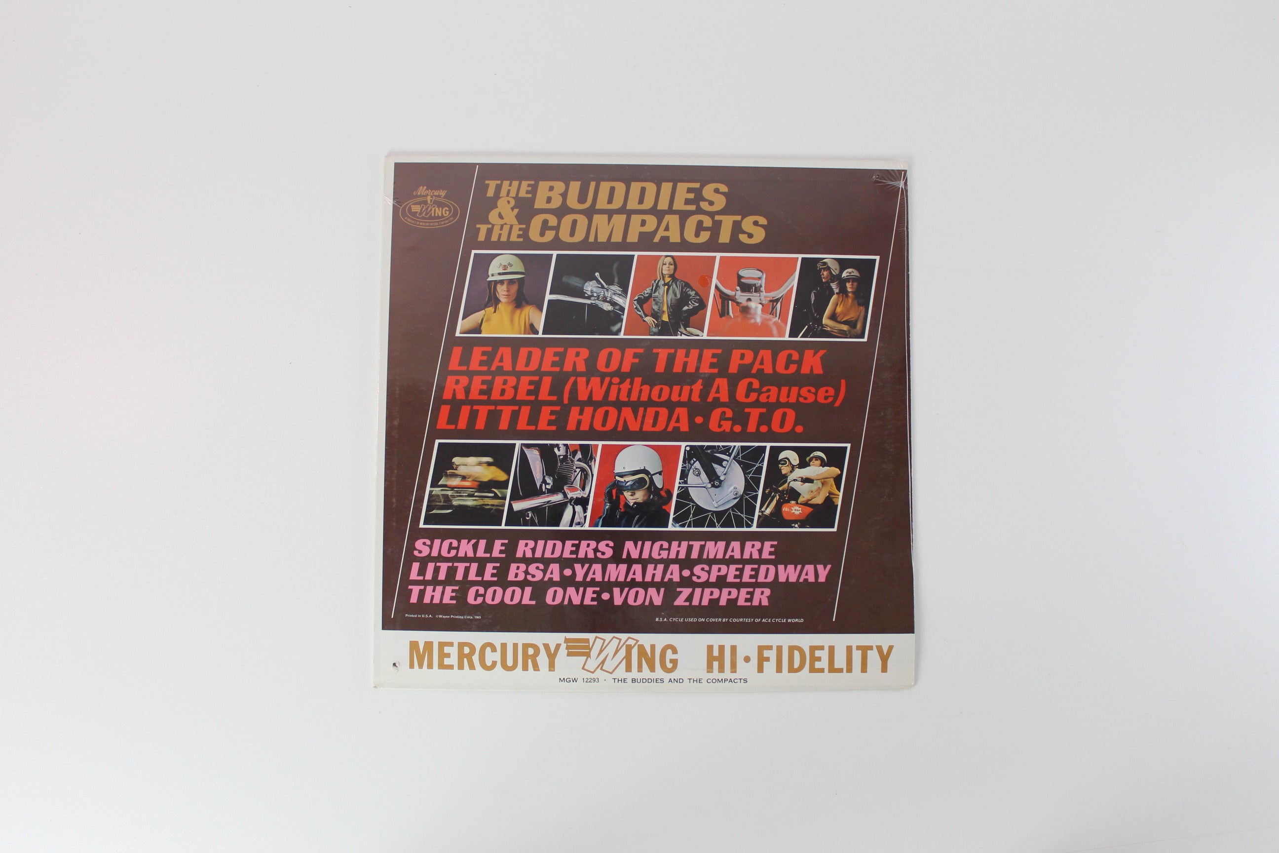 The Buddies, The Compacts - The Buddies & The Compacts on Wing Records - Mono - Sealed
