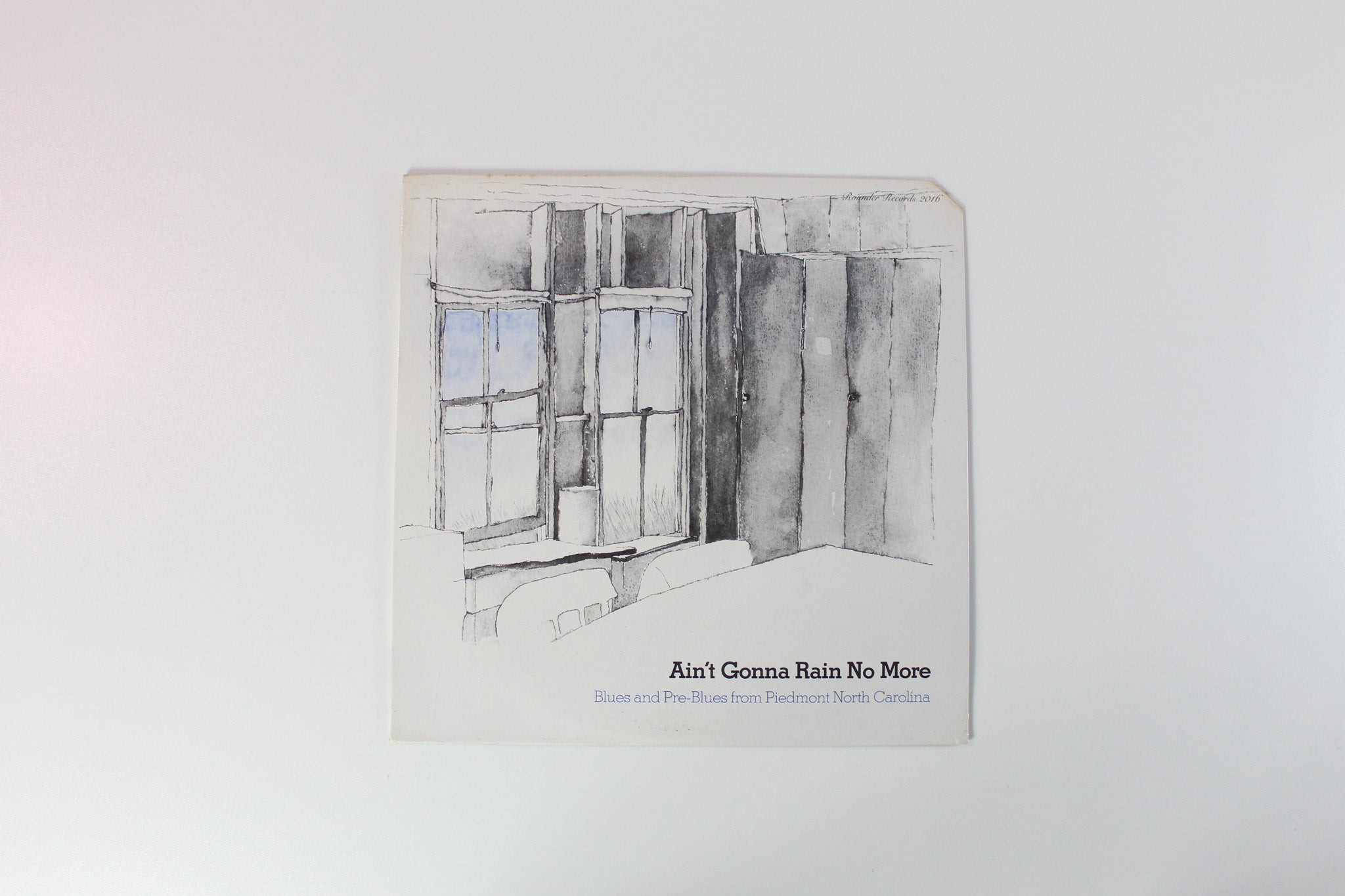 Various - Ain't Gonna Rain No More (Blues And Pre-Blues From Piedmont North Carolina) on Rounder Sealed