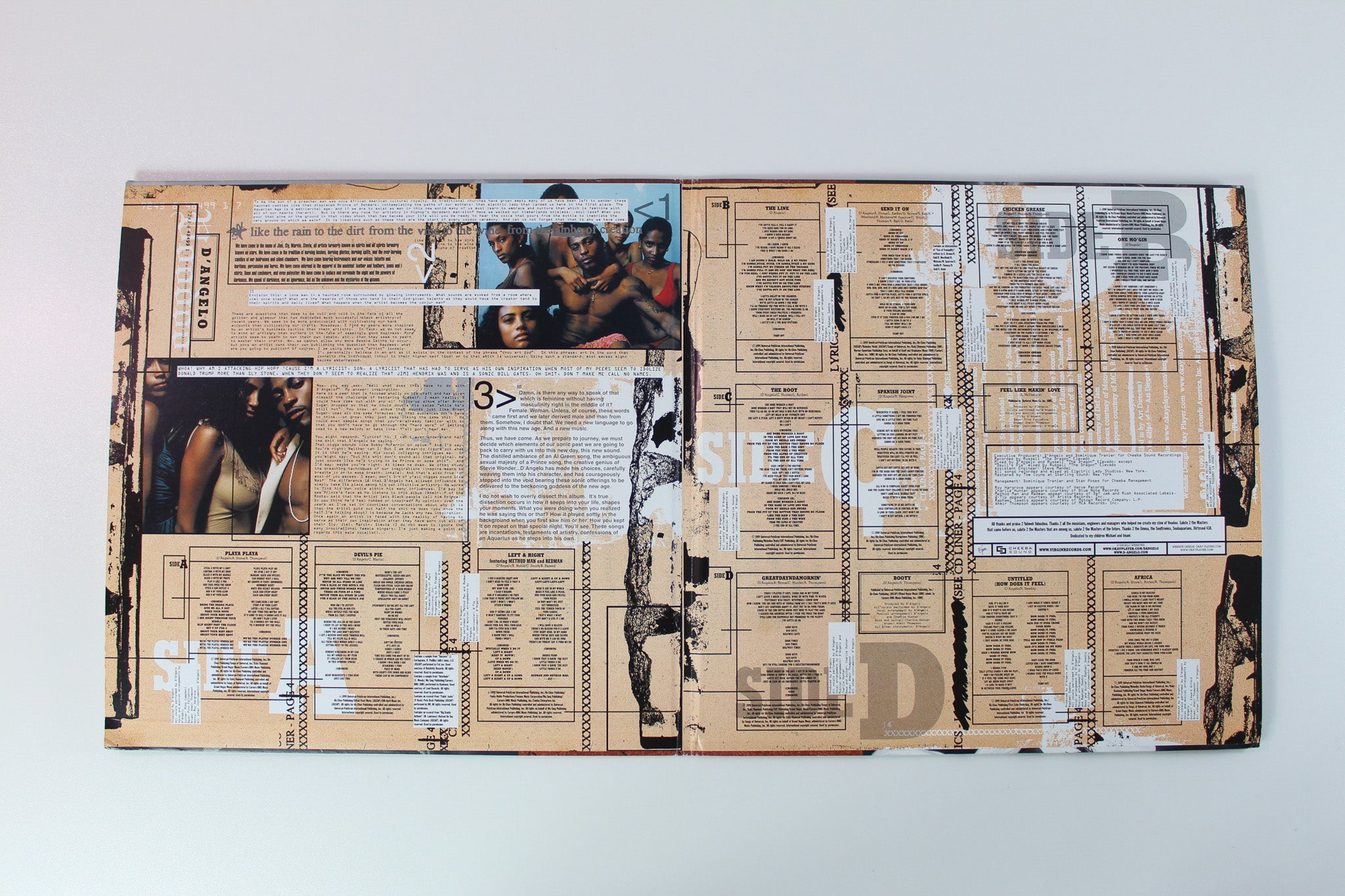 D'Angelo - Voodoo on Virgin Modern Classic Ltd 180 Gram Reissue